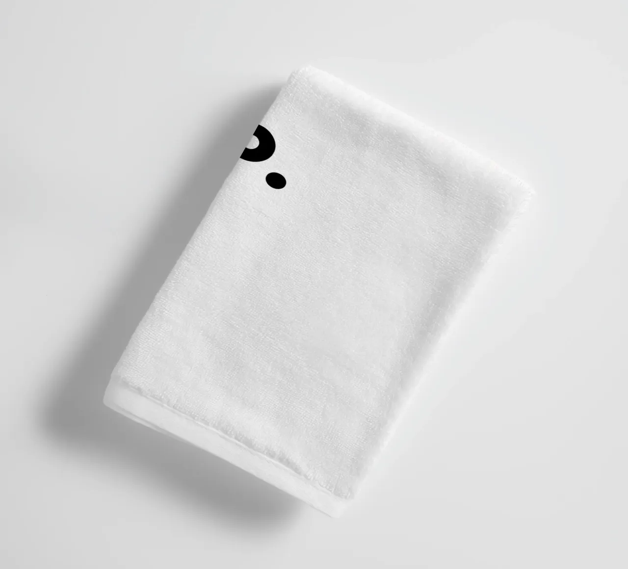 Sunny Side Up Semplice tipografia minimalista asciugamano da bagno da YV TYPOGRAPHY