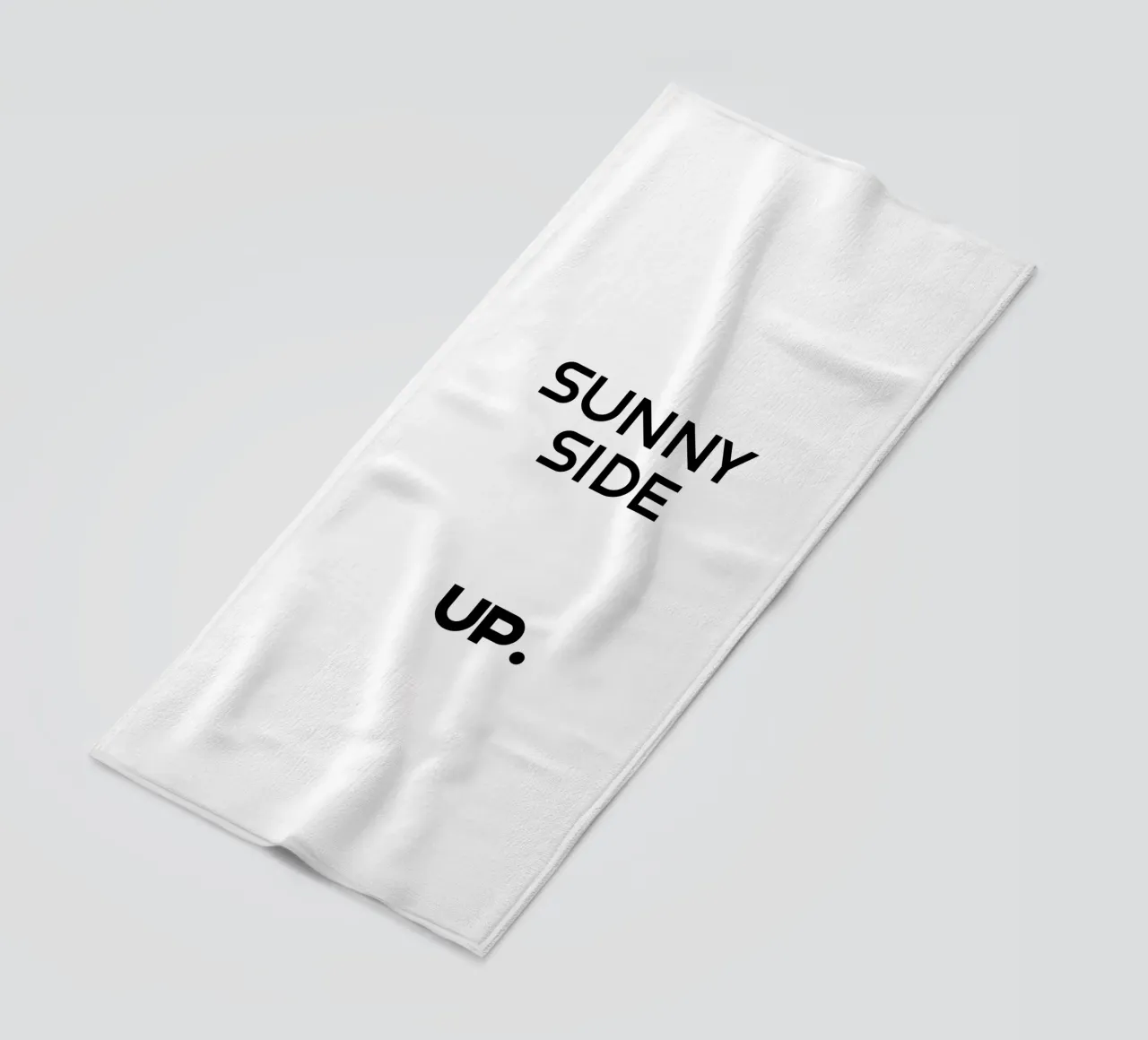 Sunny Side Up Semplice tipografia minimalista telo mare da YV TYPOGRAPHY