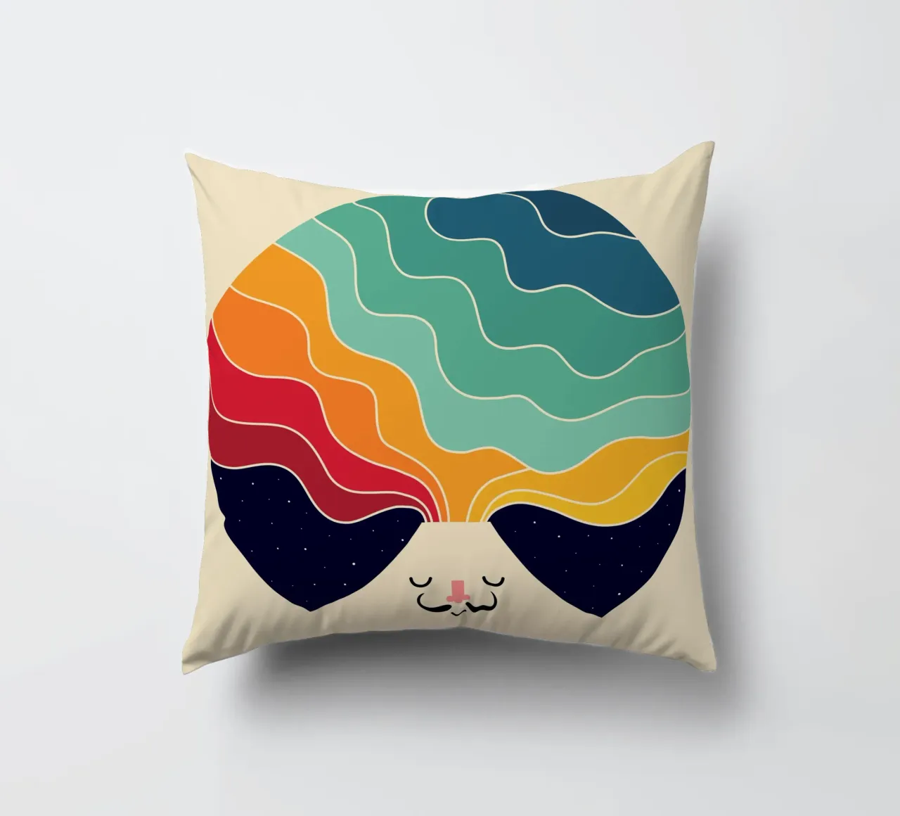 Continuare a pensare in modo creativo cuscino da Andy Westface