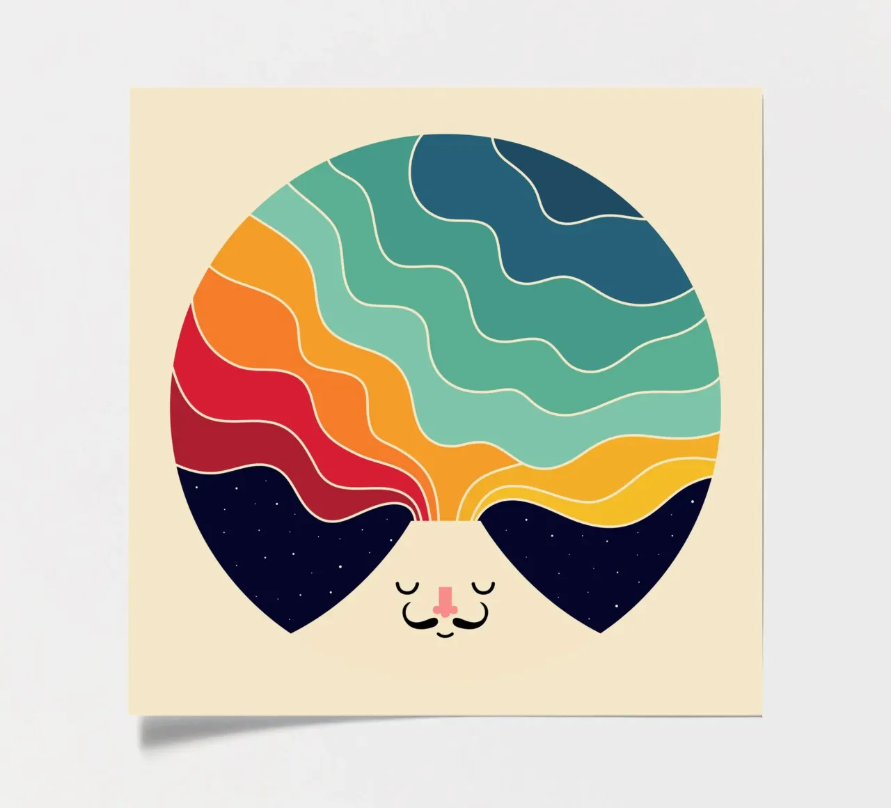 Keep Think Creative sticker sheet by Andy Westface