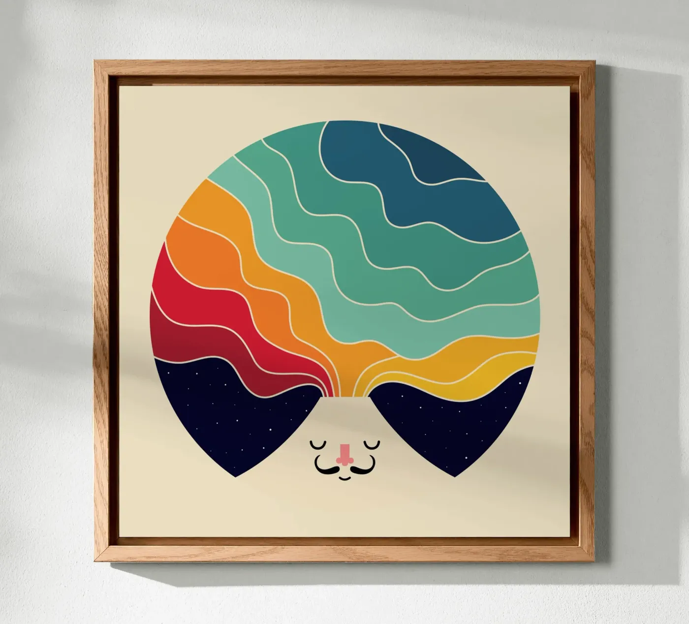 Keep Think Creative alluminio dibond da Andy Westface