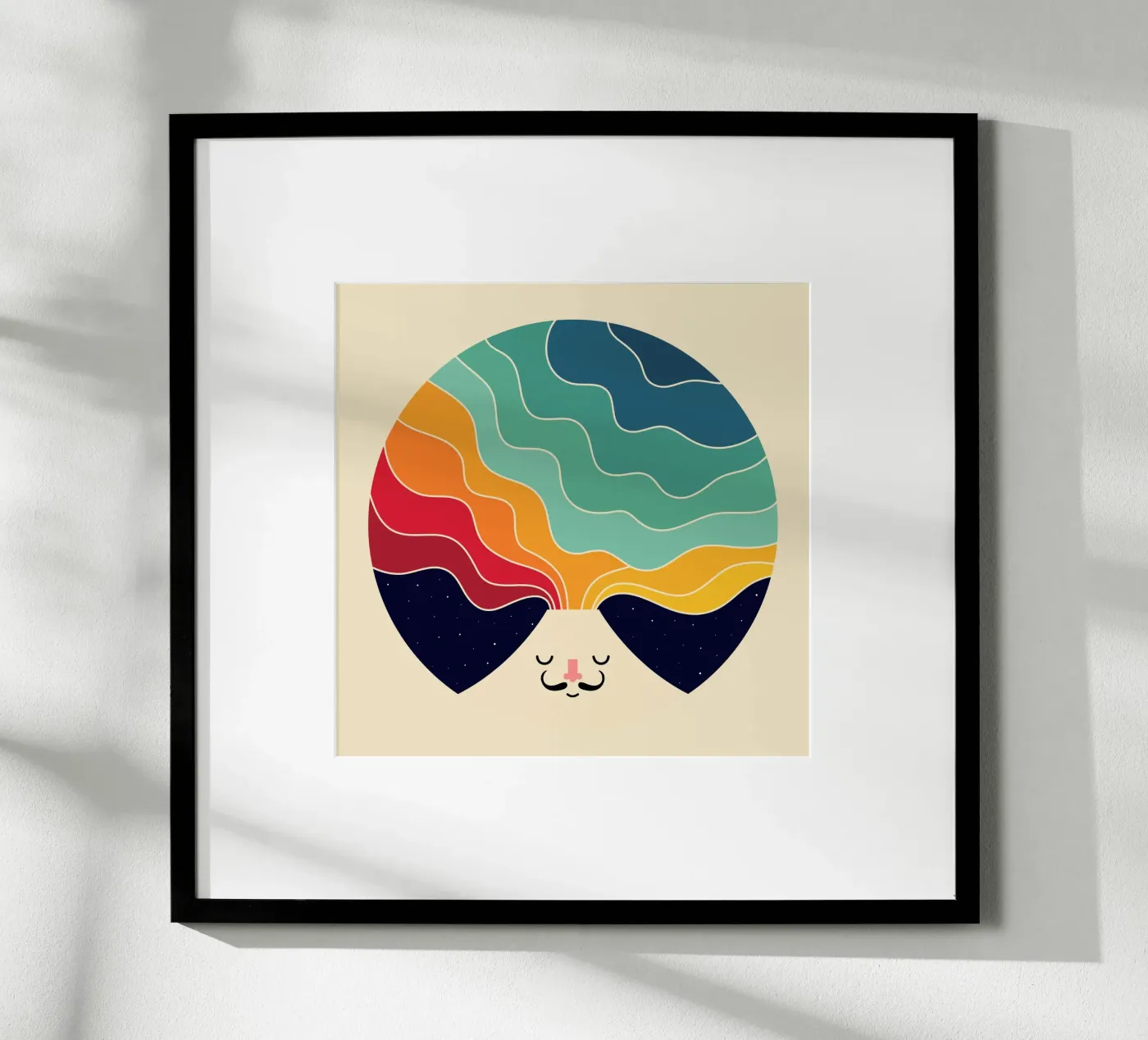 Weiter kreativ denken Poster von Andy Westface
