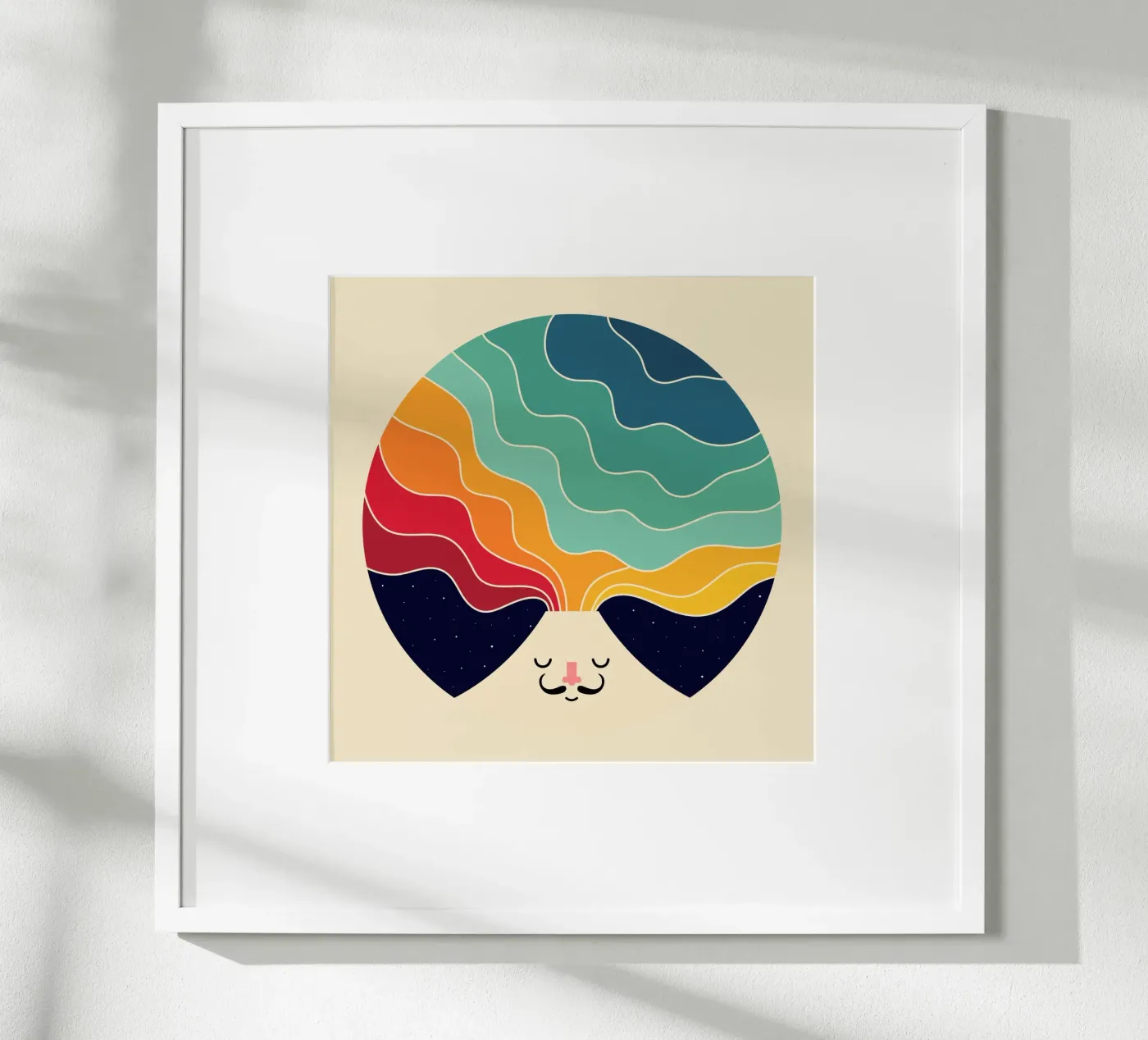 Weiter kreativ denken Poster von Andy Westface