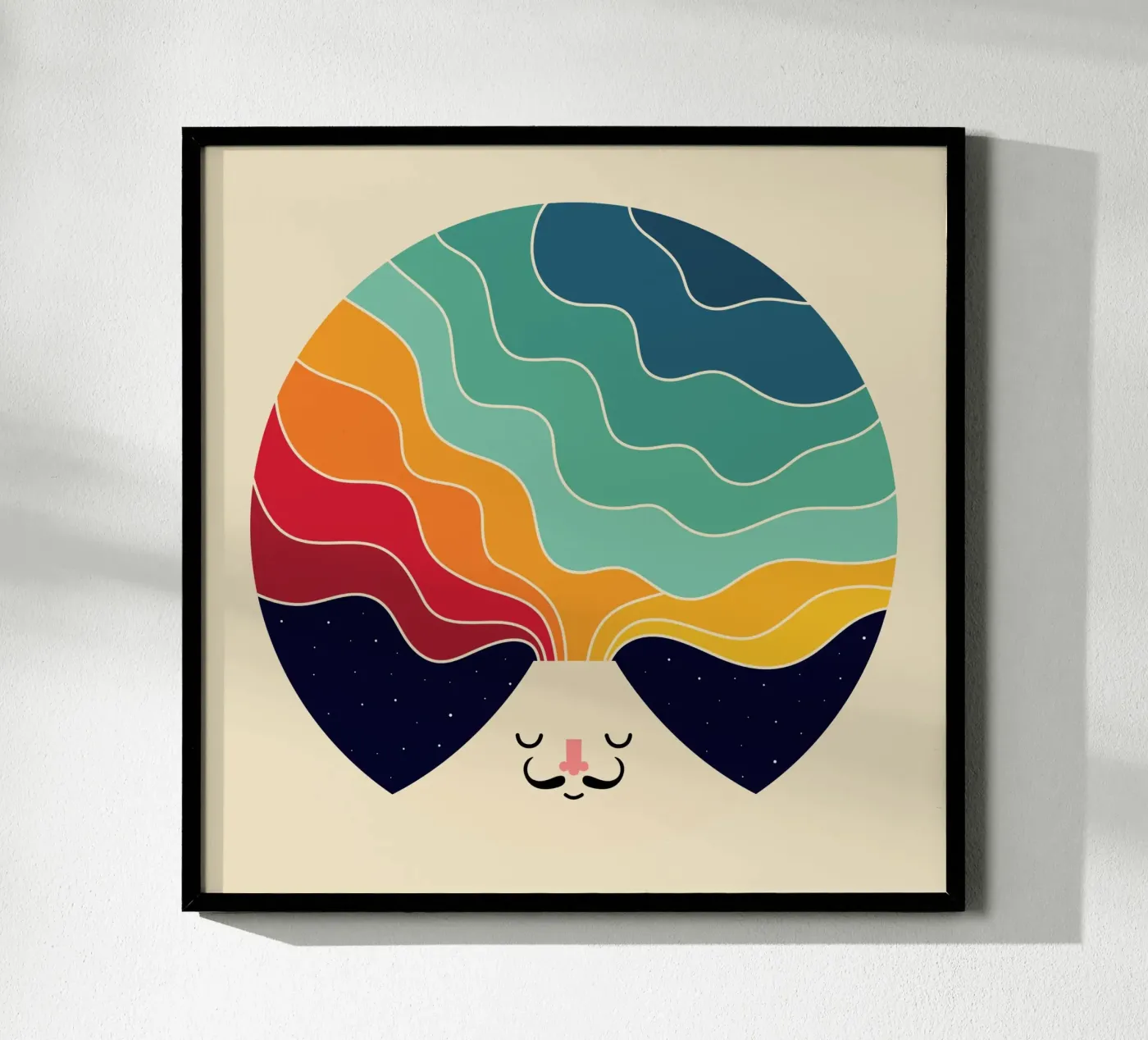 Weiter kreativ denken Poster von Andy Westface