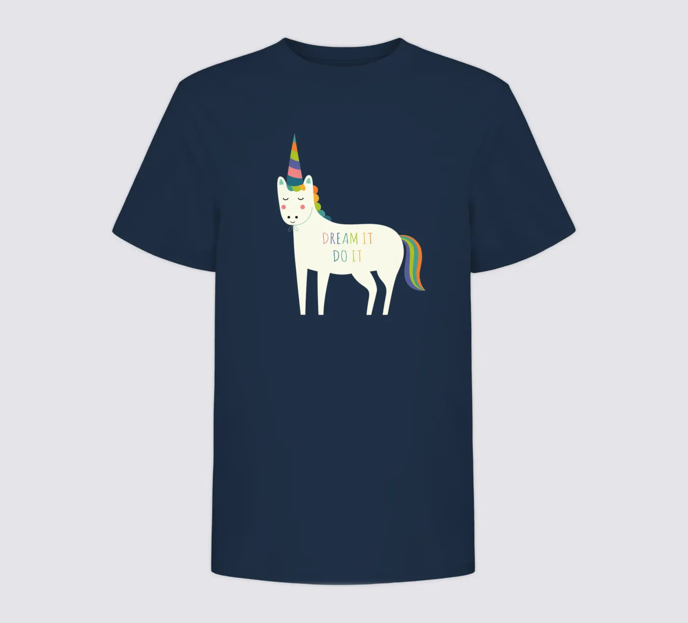 Droom het doe het kinder t-shirt van Andy Westface