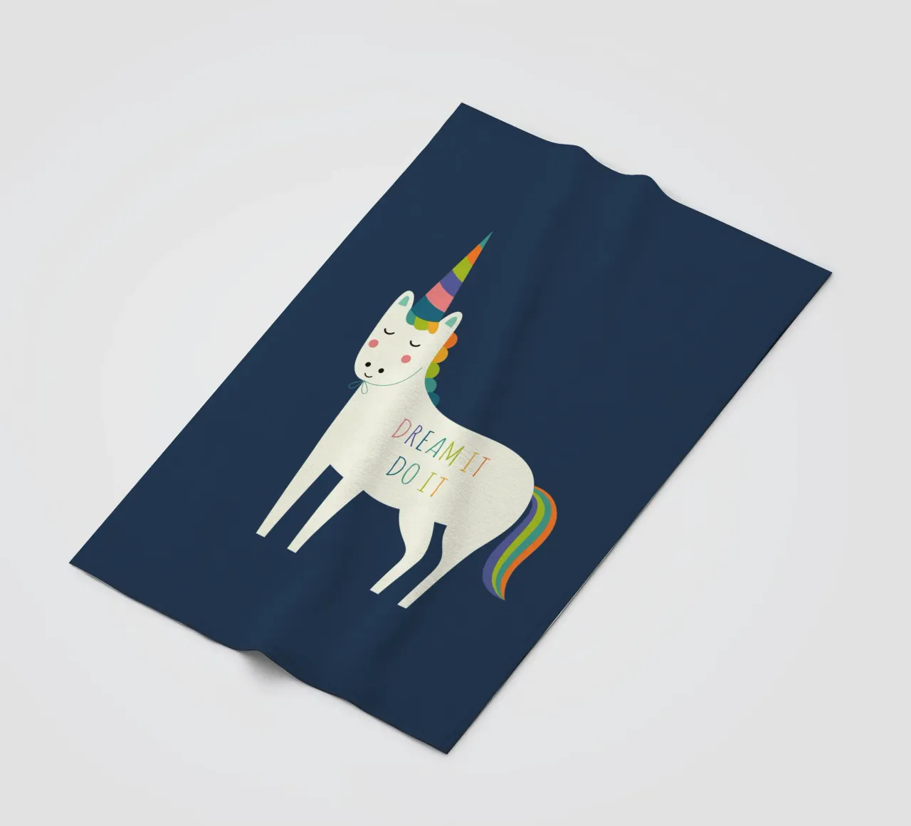 Dream It Do It fleece blanket by Andy Westface