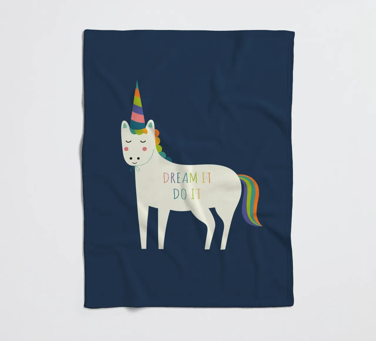 Dream It Do It fleece blanket by Andy Westface