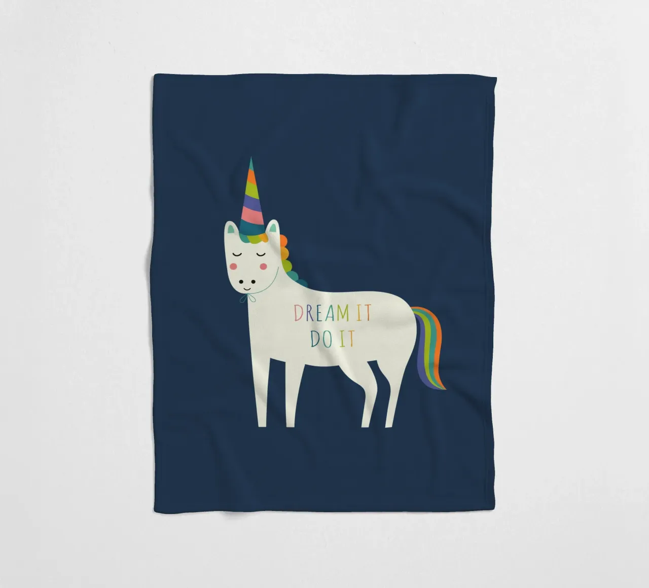 Dream It Do It fleece blanket by Andy Westface