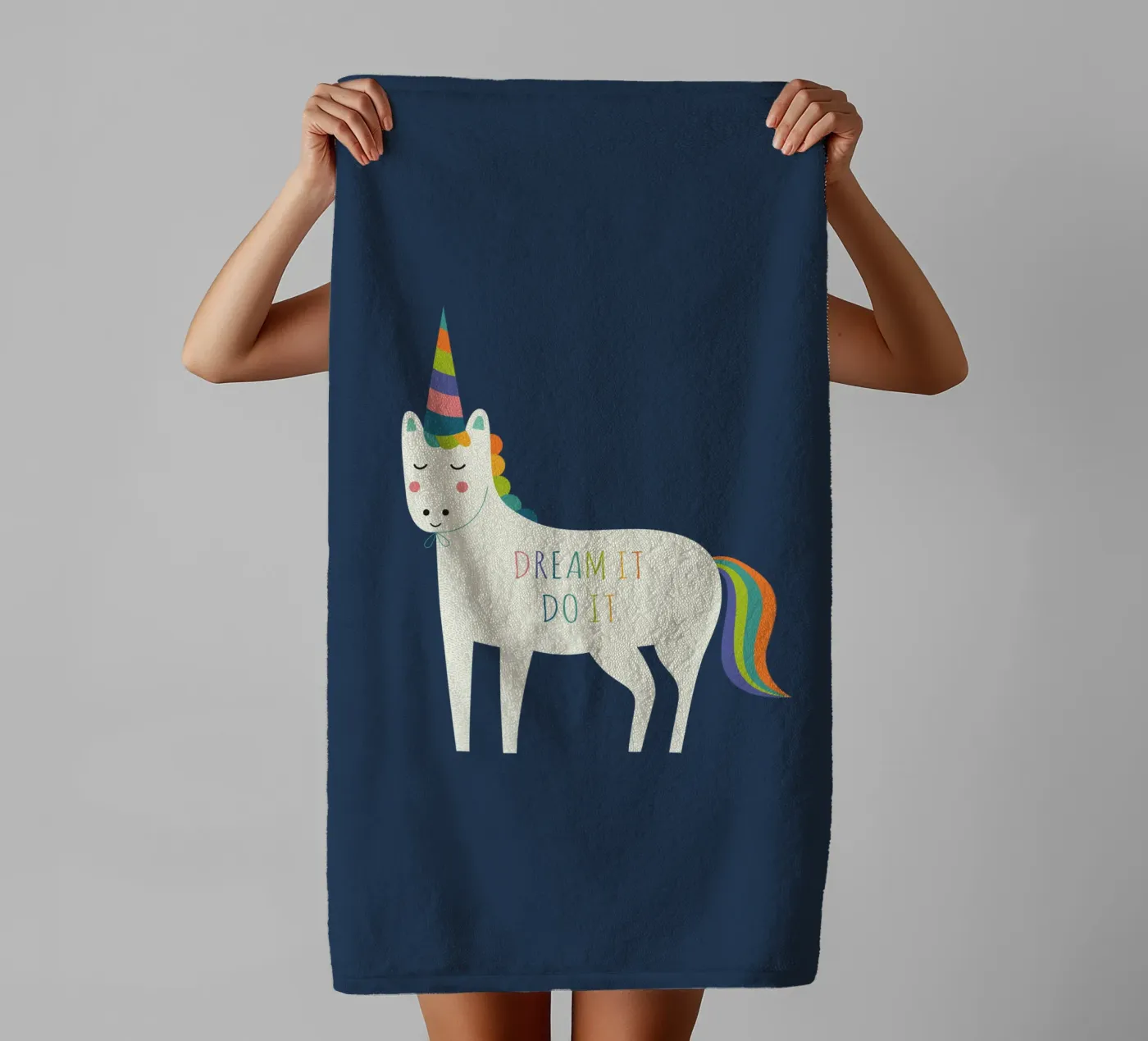 Dream It Do It asciugamano da bagno da Andy Westface