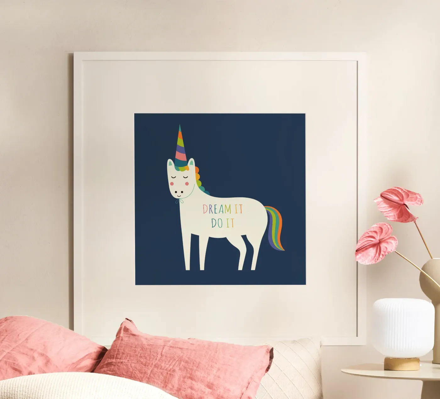 Träumen Sie es tun Sie es Poster von Andy Westface