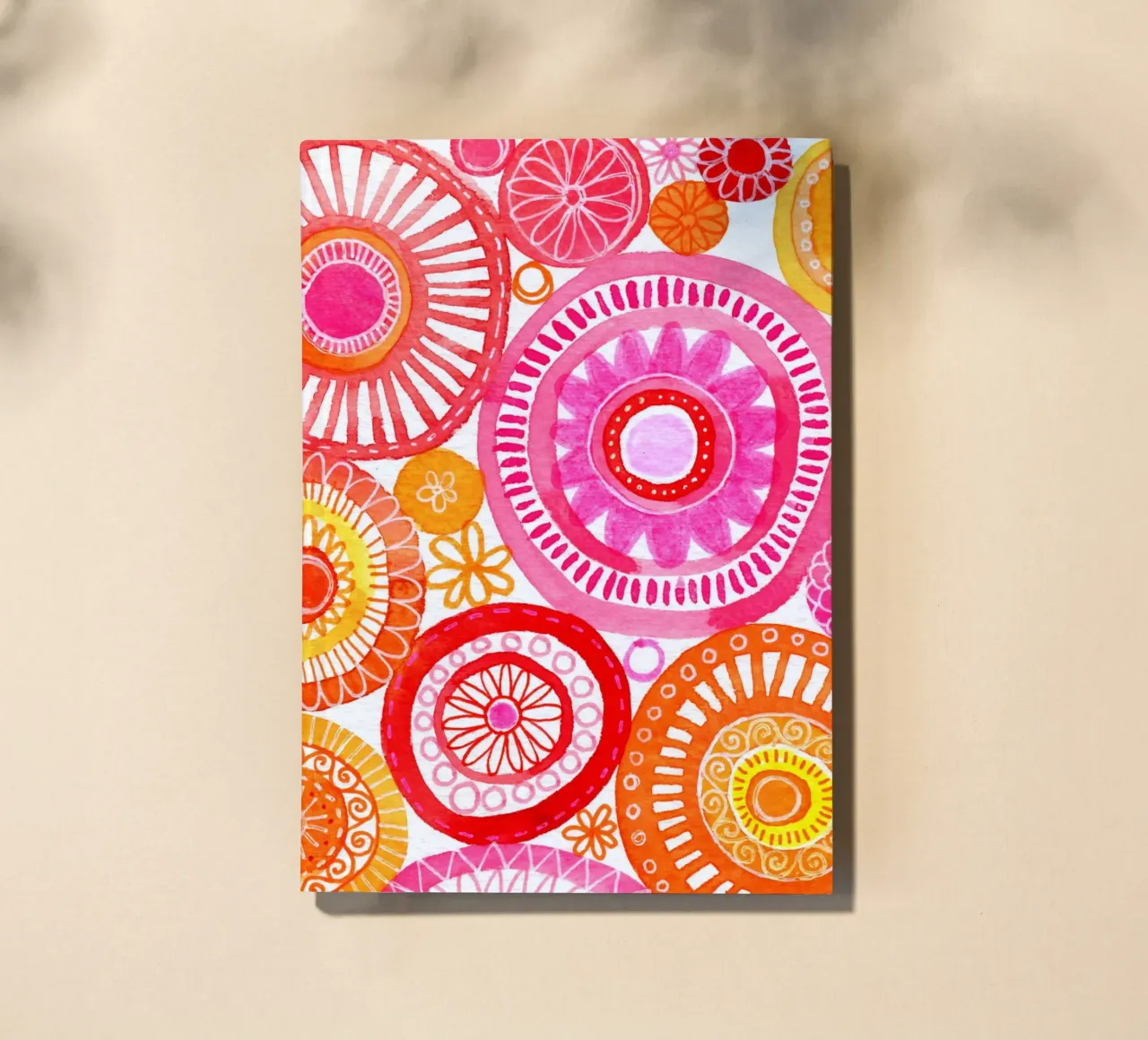 Susan Black - Botanical Circles notebook by The Artcircle