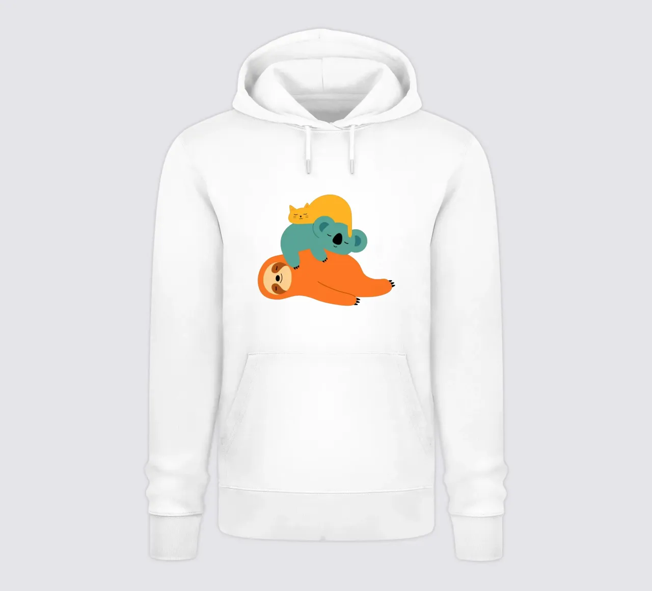 Essere pigri felpa con cappuccio da Andy Westface