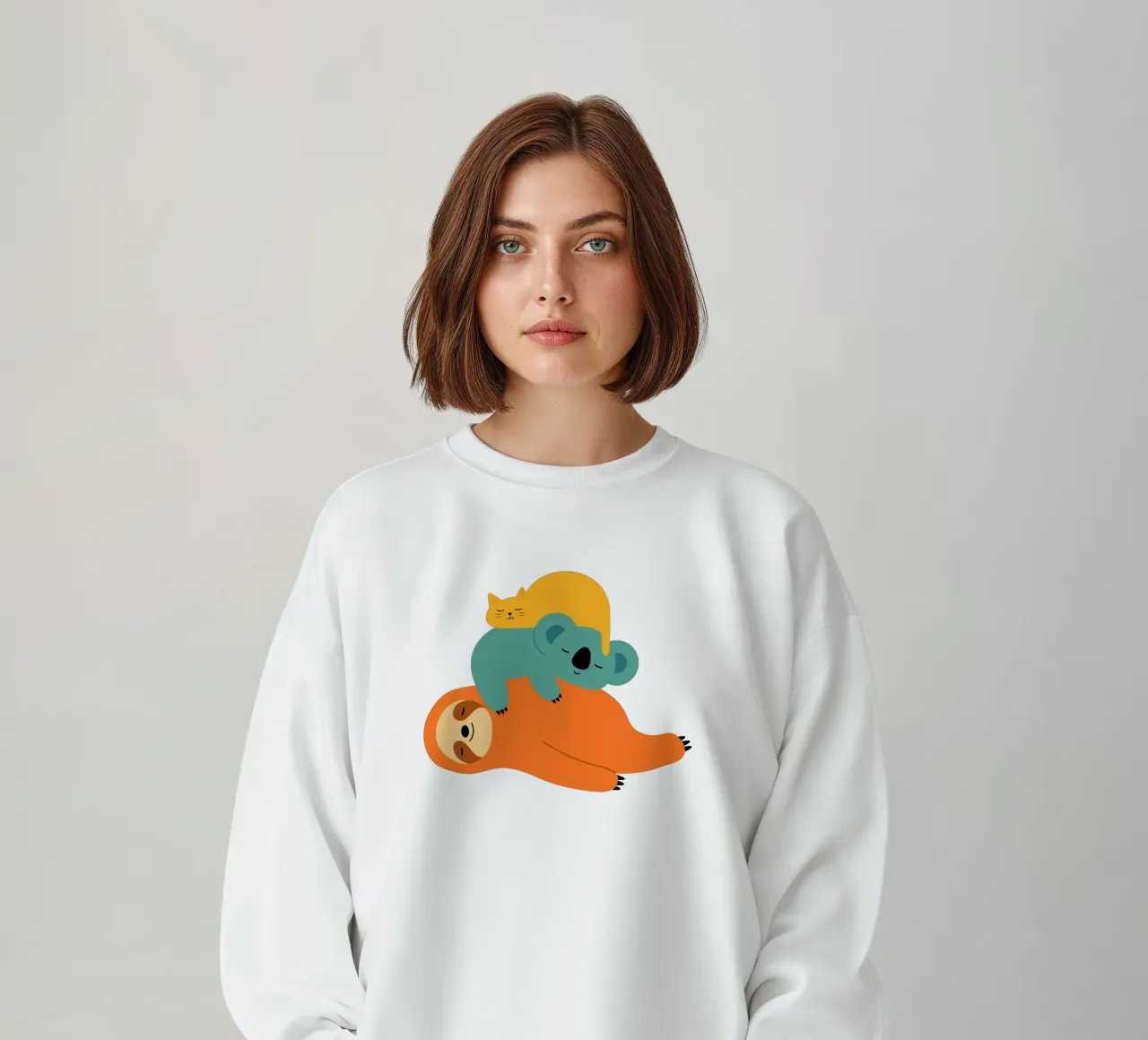 Faul sein Sweatshirt von Andy Westface