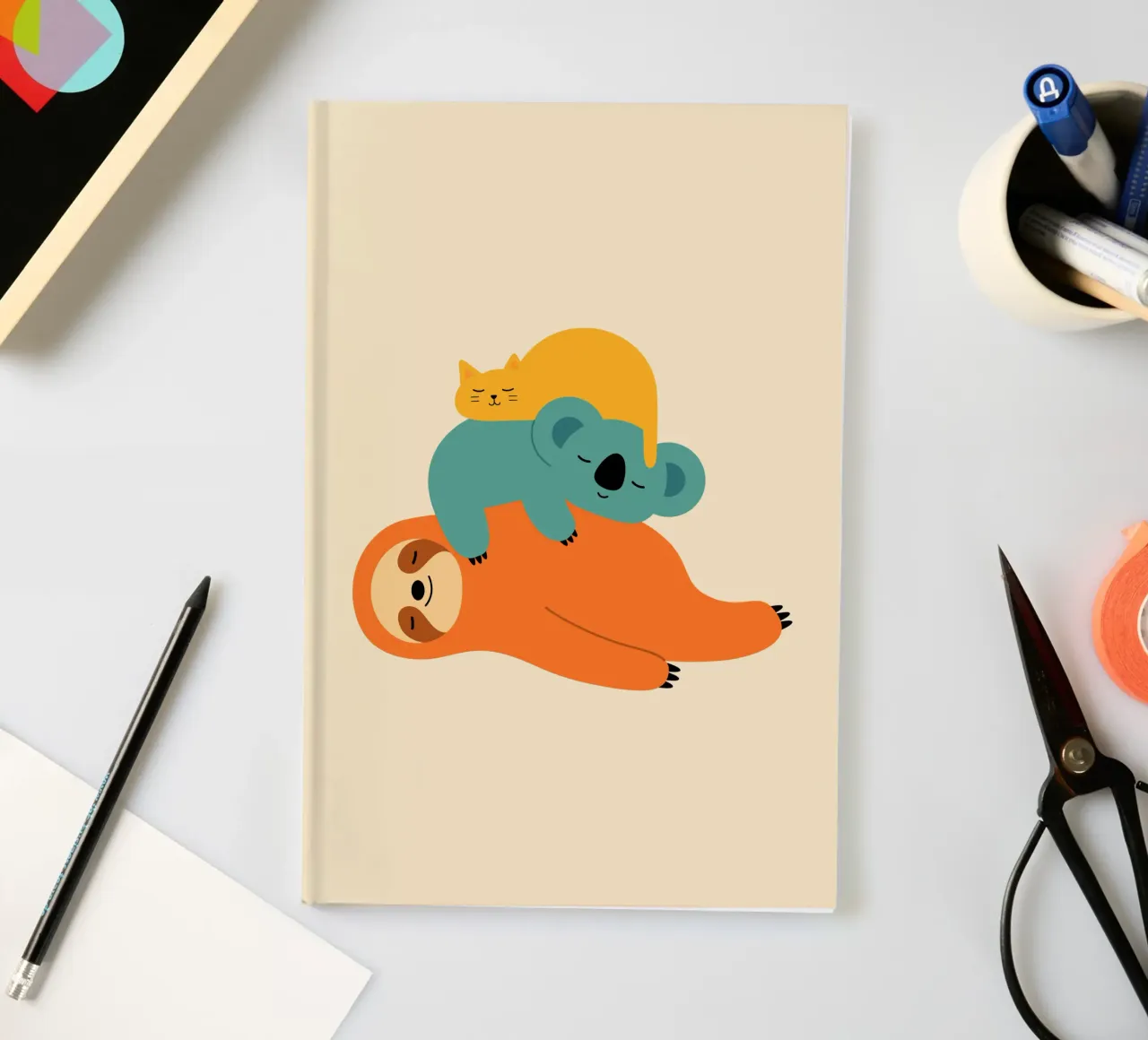 Being Lazy notebook by Andy Westface