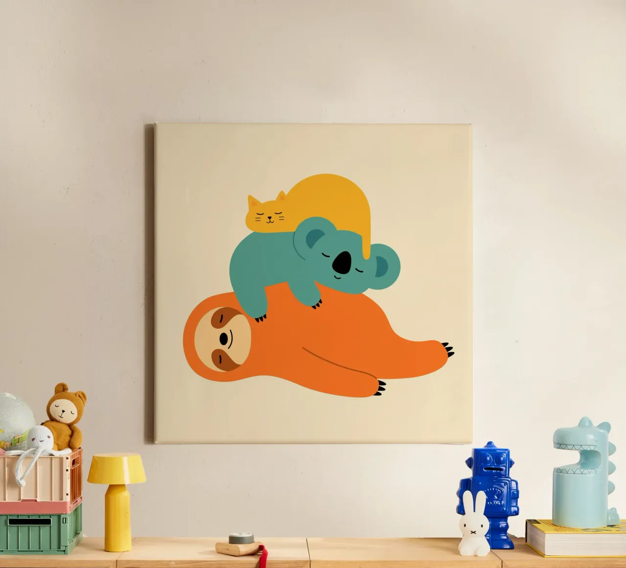 La paresse toile de Andy Westface