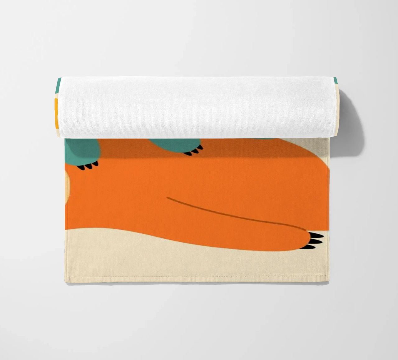 La paresse serviette de plage de Andy Westface