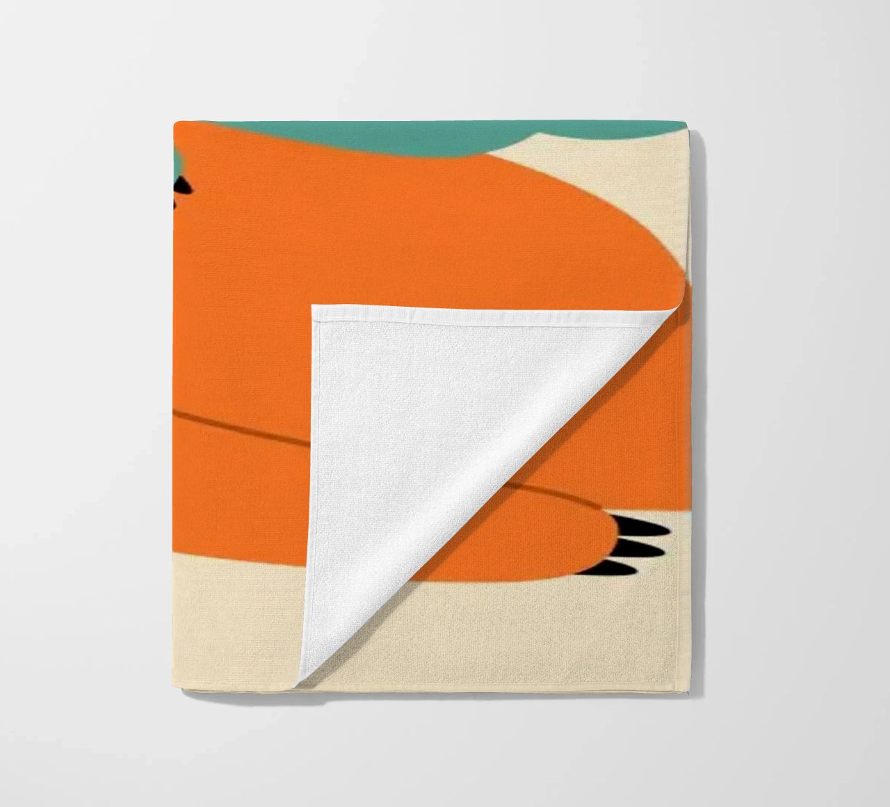 La paresse serviette de plage de Andy Westface