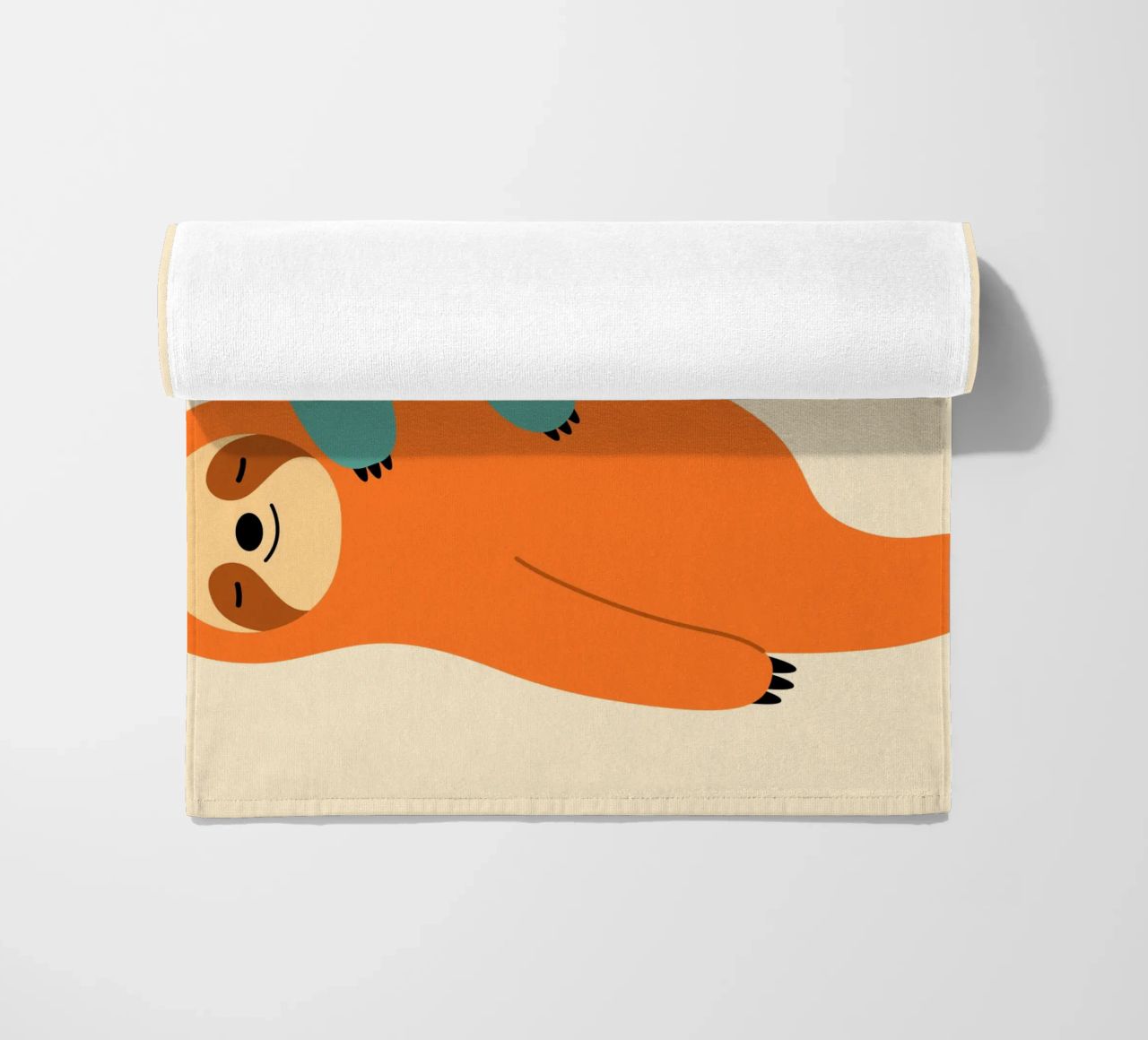 La paresse serviette de plage de Andy Westface