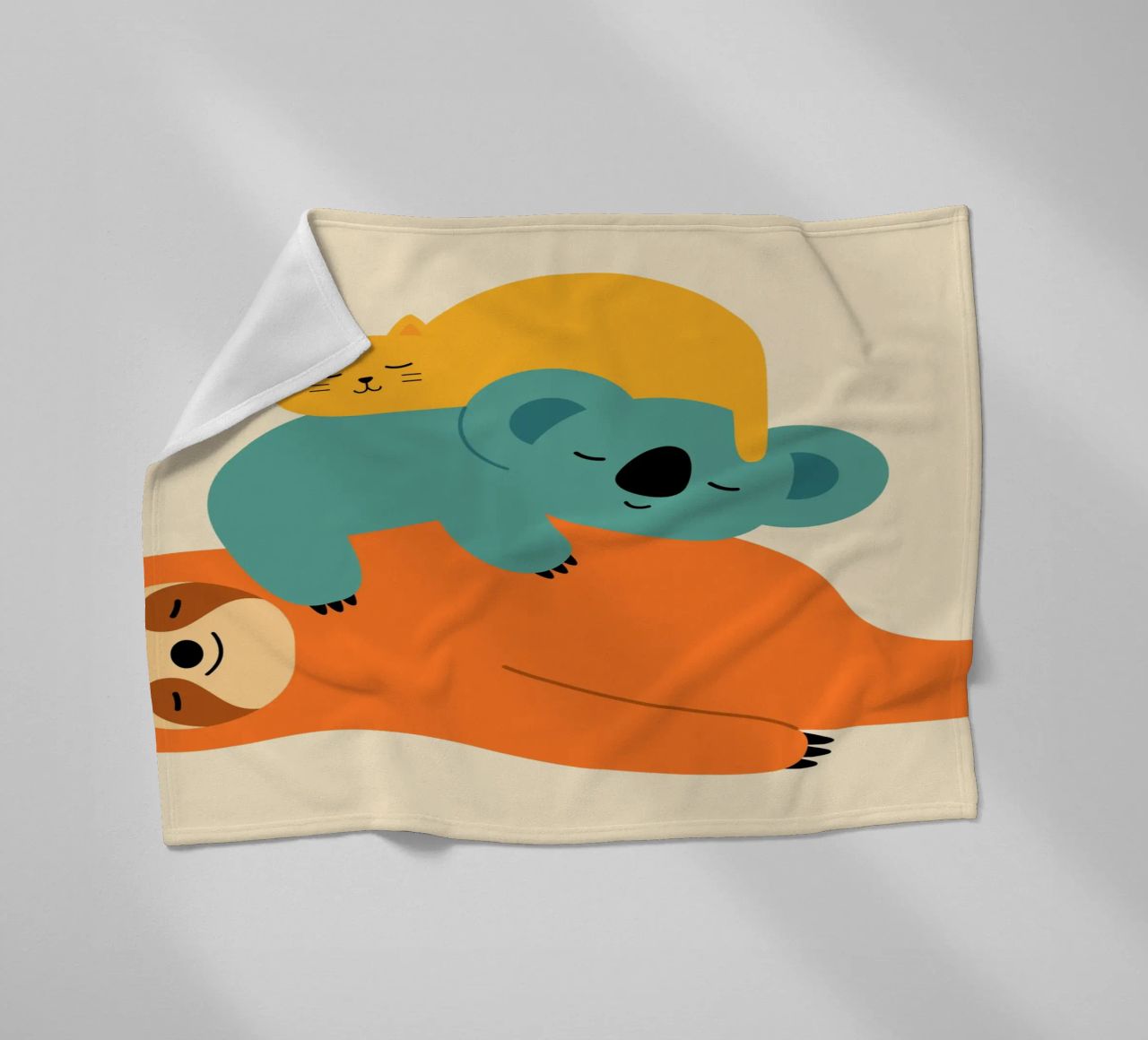 Essere pigri coperta in pile da Andy Westface