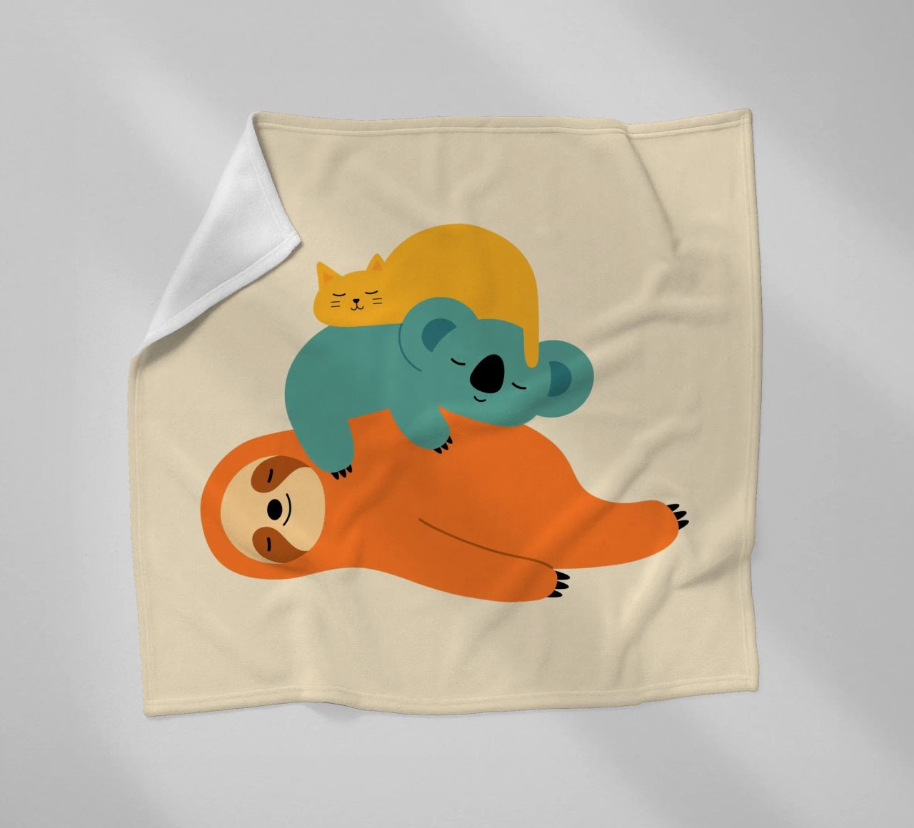 Essere pigri coperta in pile da Andy Westface
