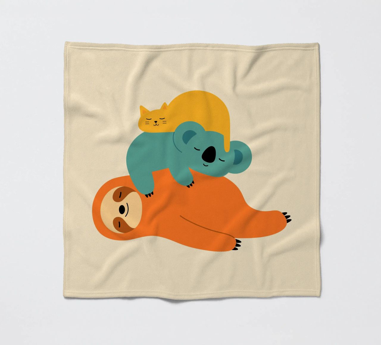 Essere pigri coperta in pile da Andy Westface