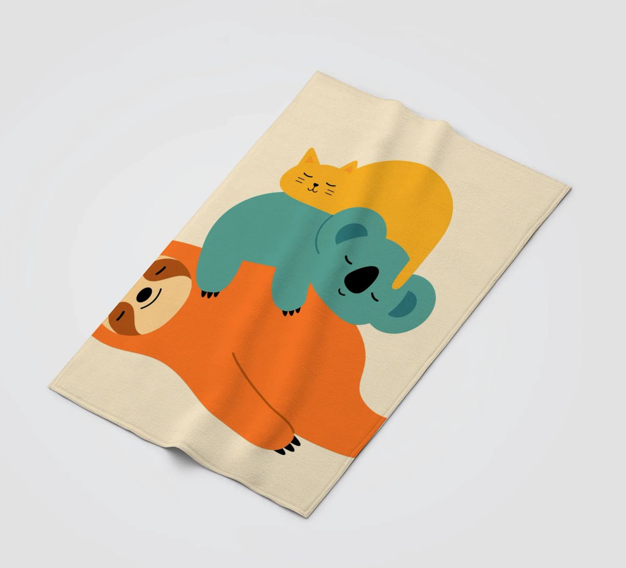 Essere pigri coperta in pile da Andy Westface