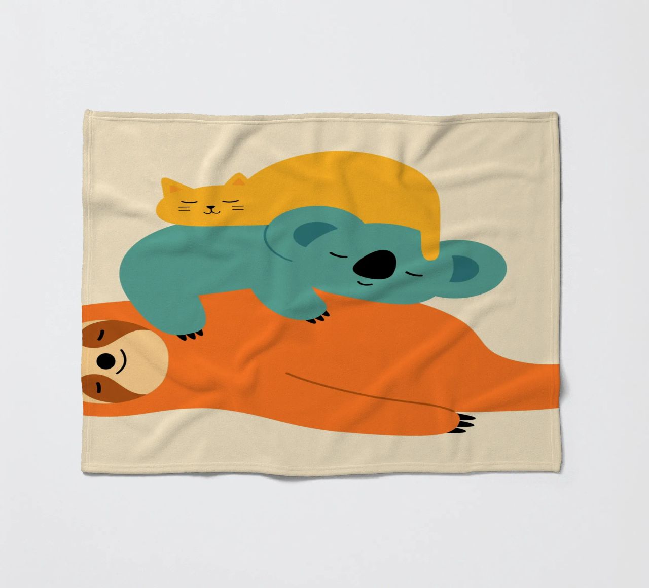 Essere pigri coperta in pile da Andy Westface
