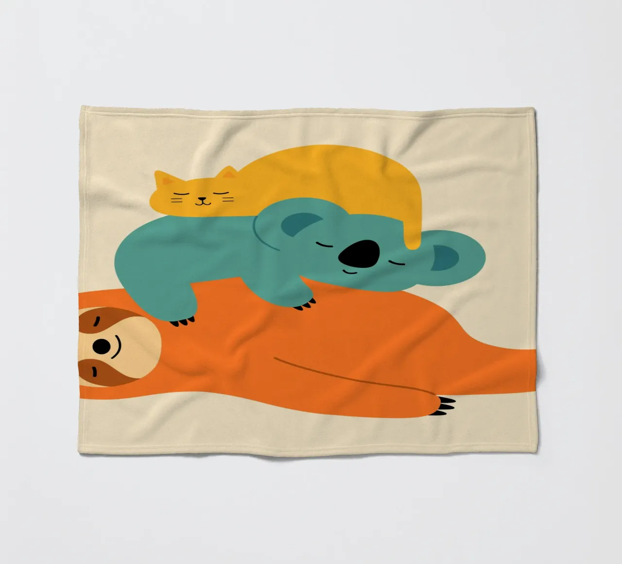 Essere pigri coperta in pile da Andy Westface