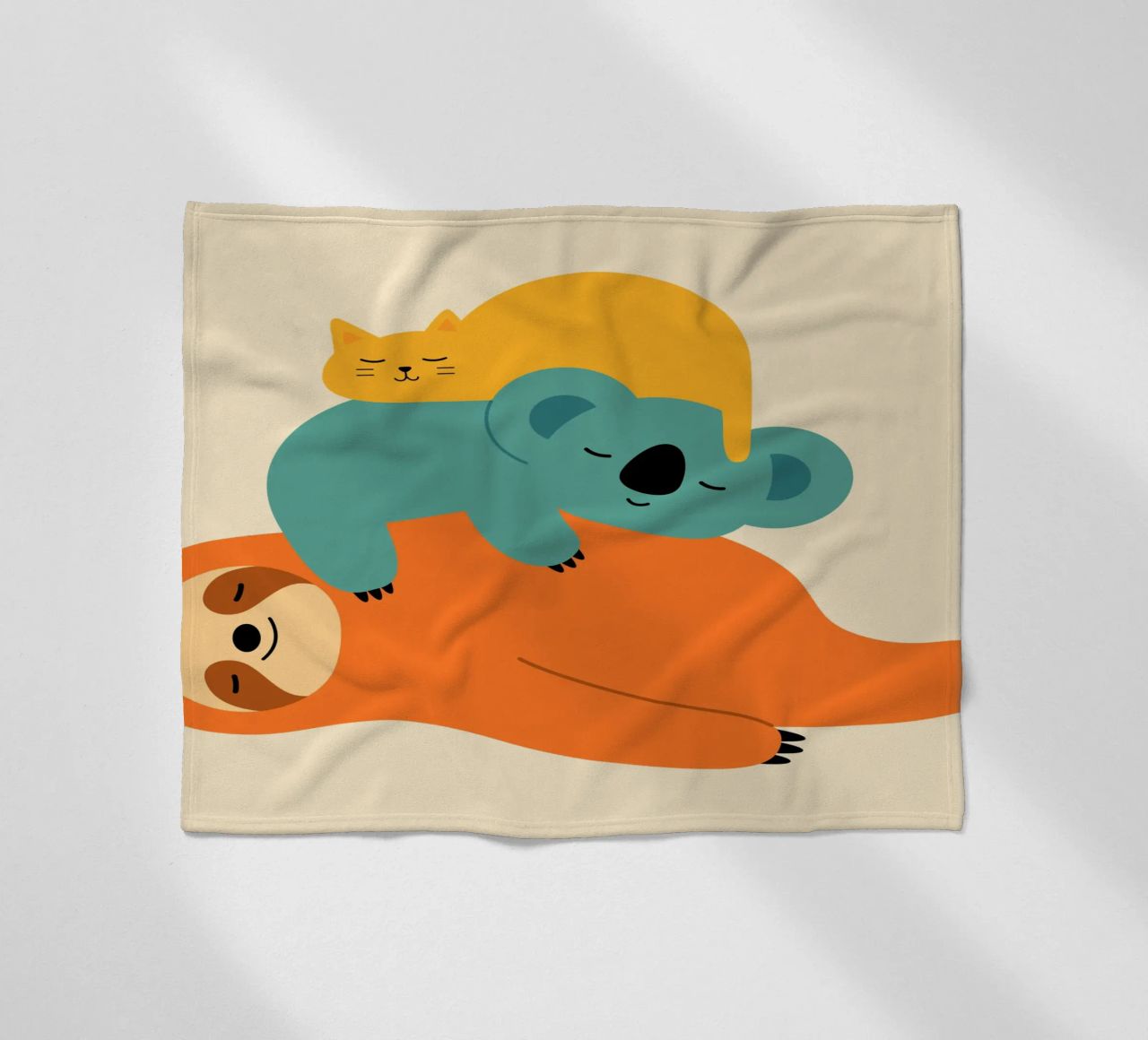 Essere pigri coperta in pile da Andy Westface