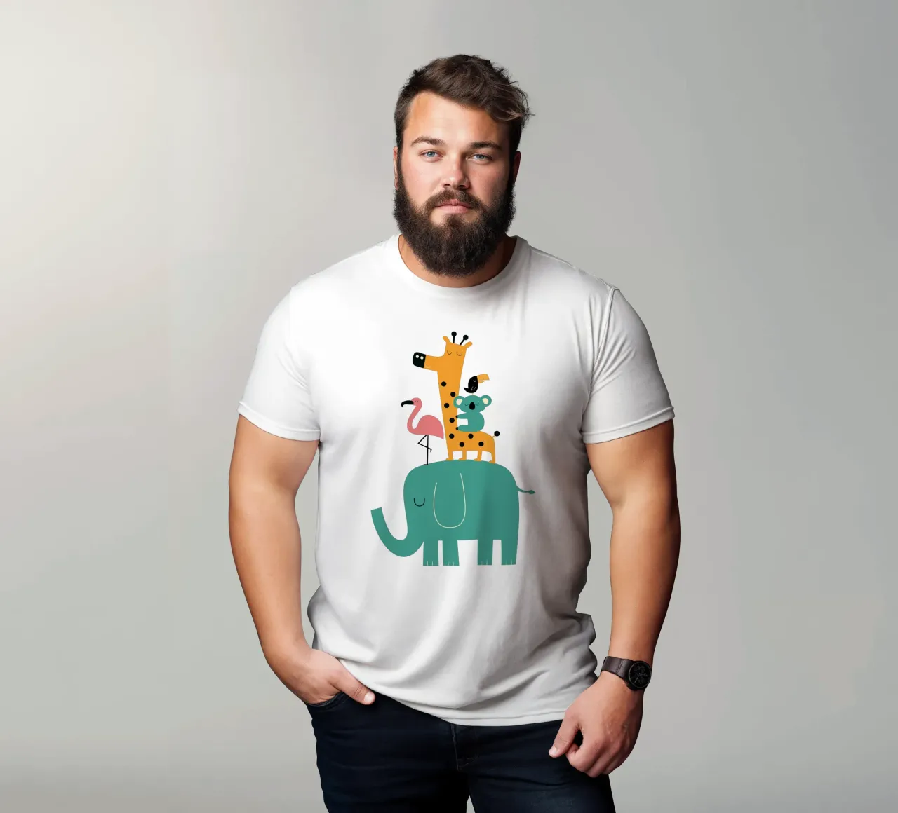 Weitergehen T-Shirt von Andy Westface