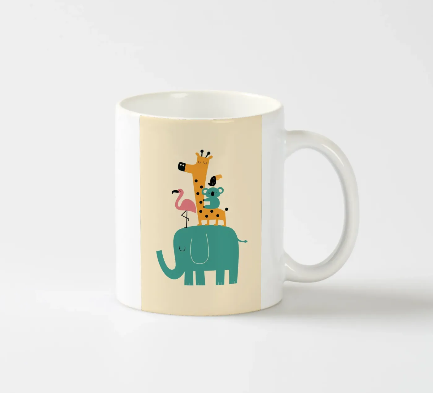 Moving On ceramic mug by Andy Westface