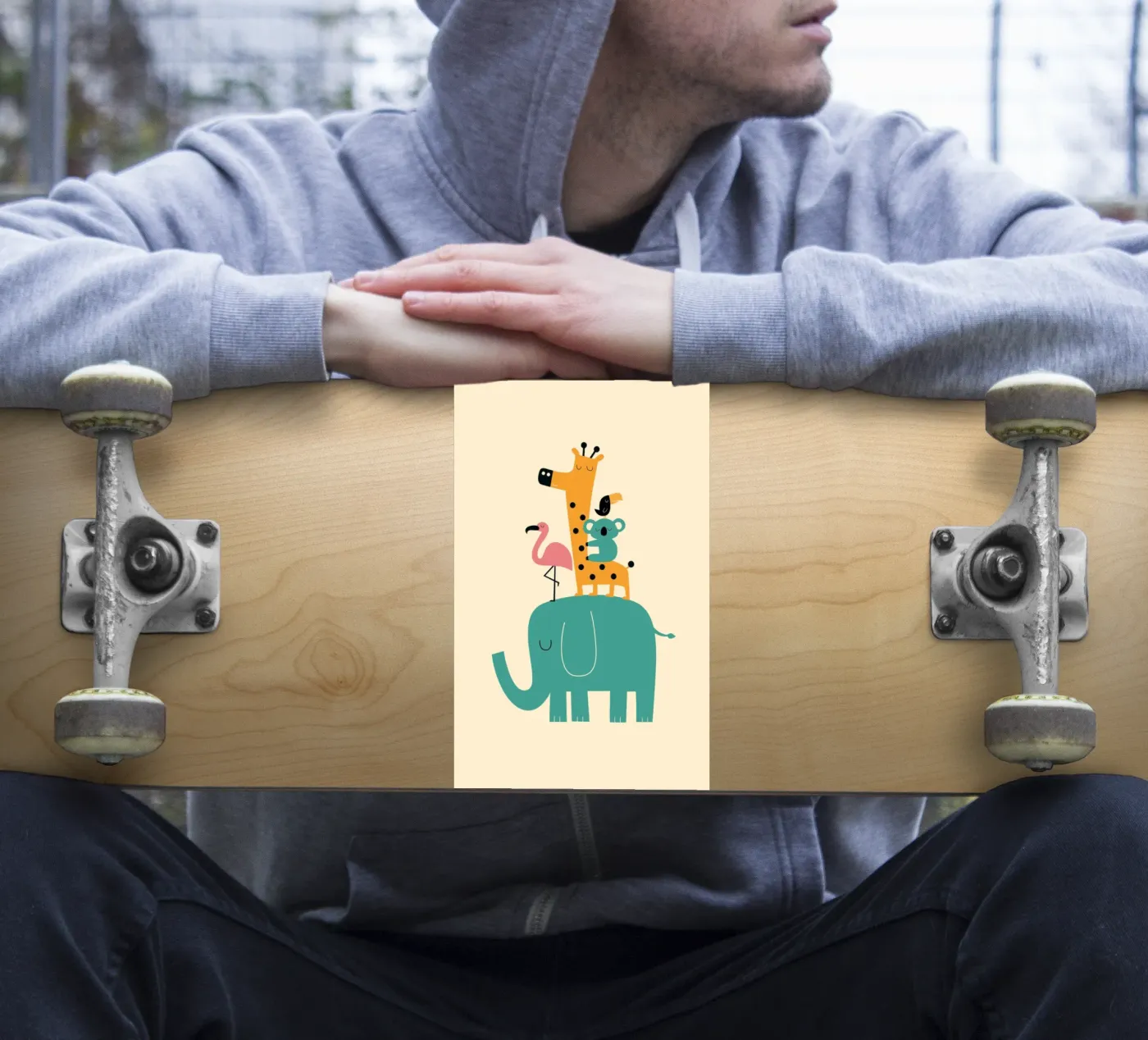 Moving On sticker by Andy Westface