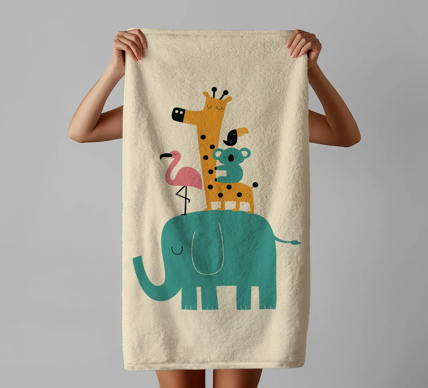 Moving On towel by Andy Westface