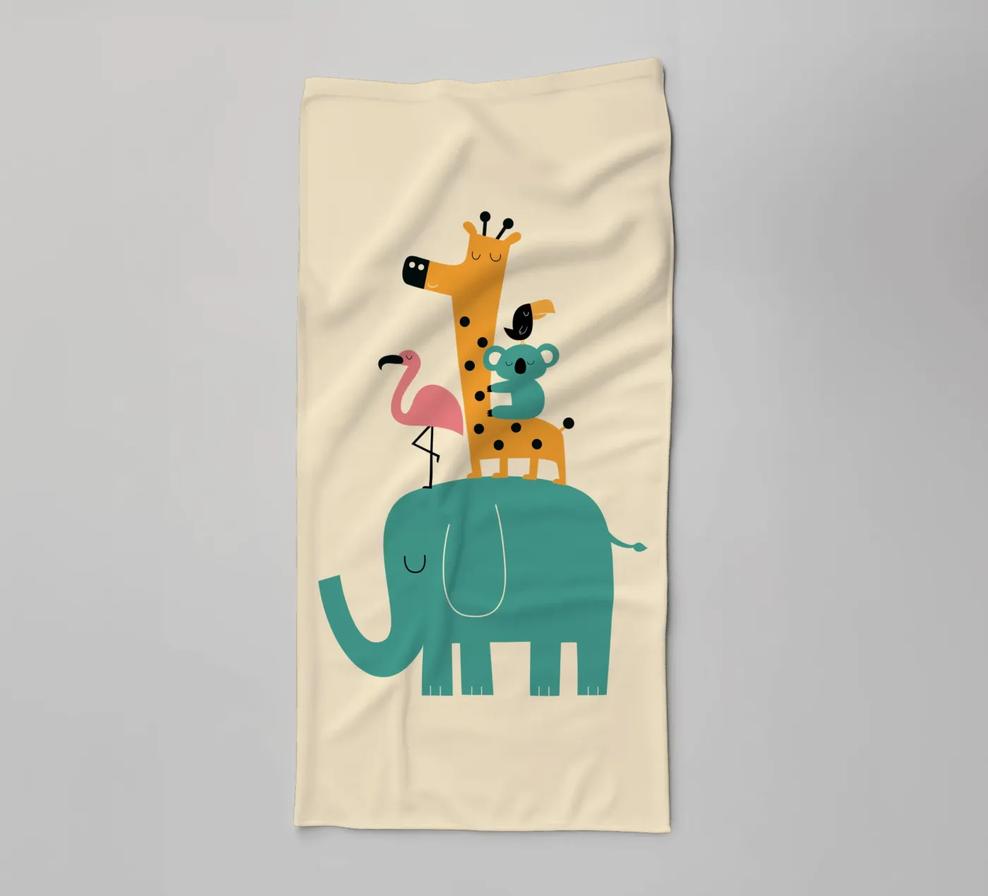 Moving On towel by Andy Westface