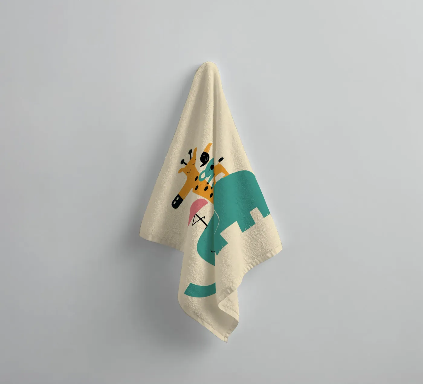 Moving On towel by Andy Westface