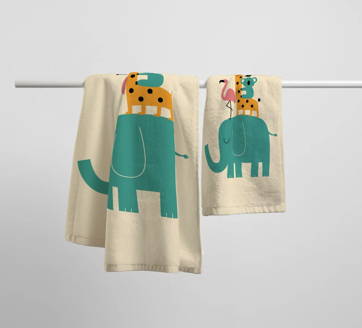 Moving On towel by Andy Westface