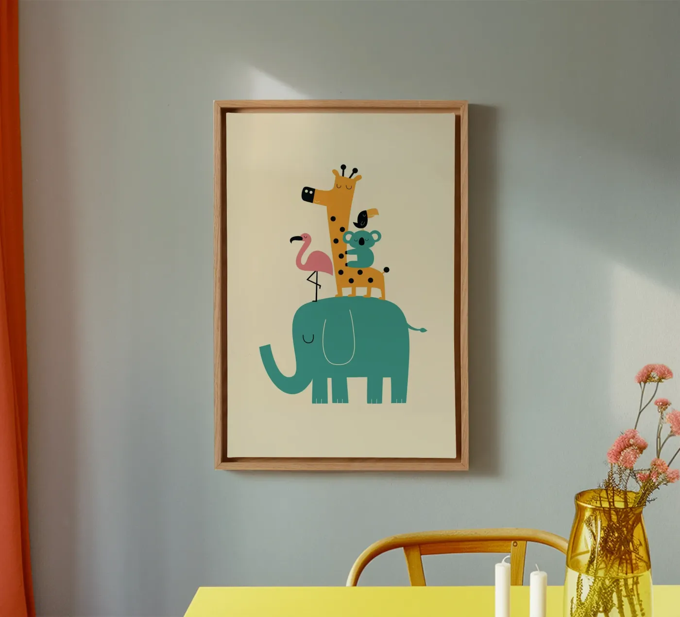 Moving On canvas by Andy Westface