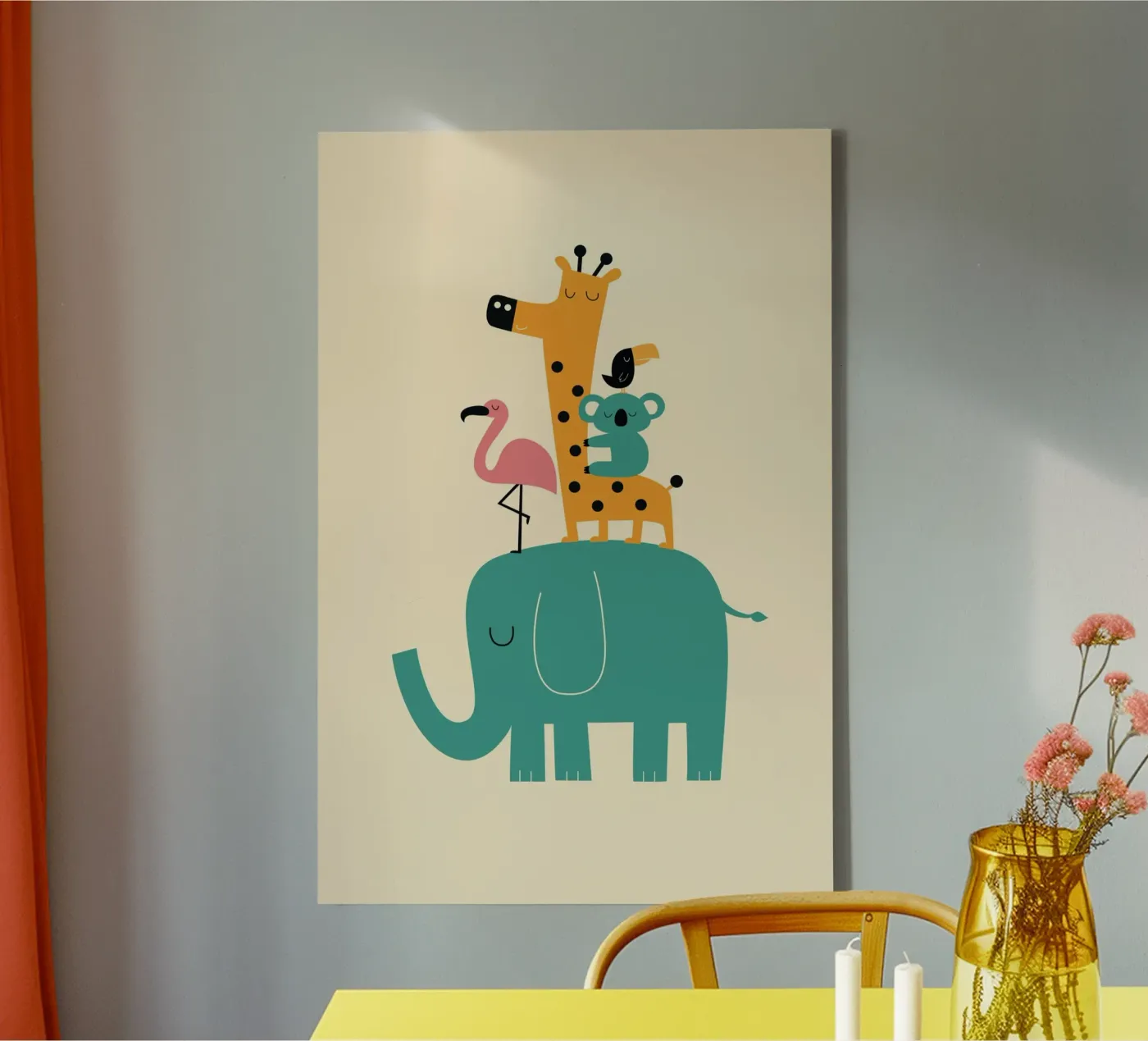 Moving On canvas by Andy Westface