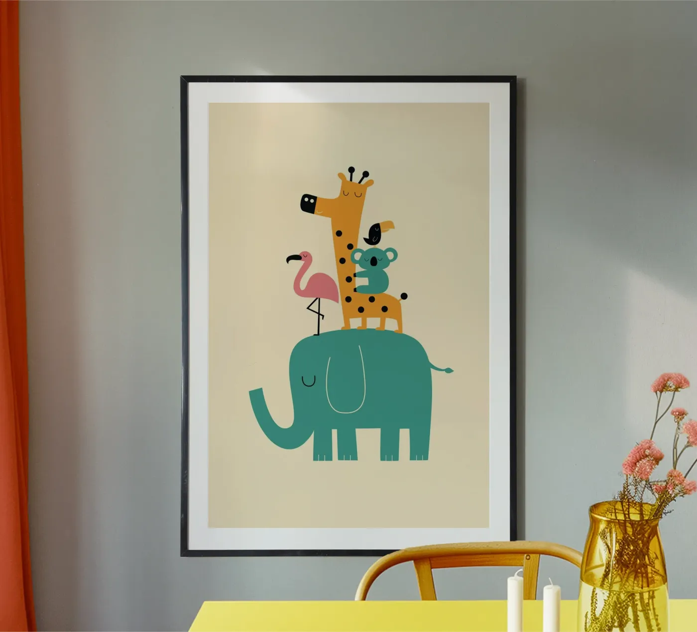 Weitergehen Poster von Andy Westface