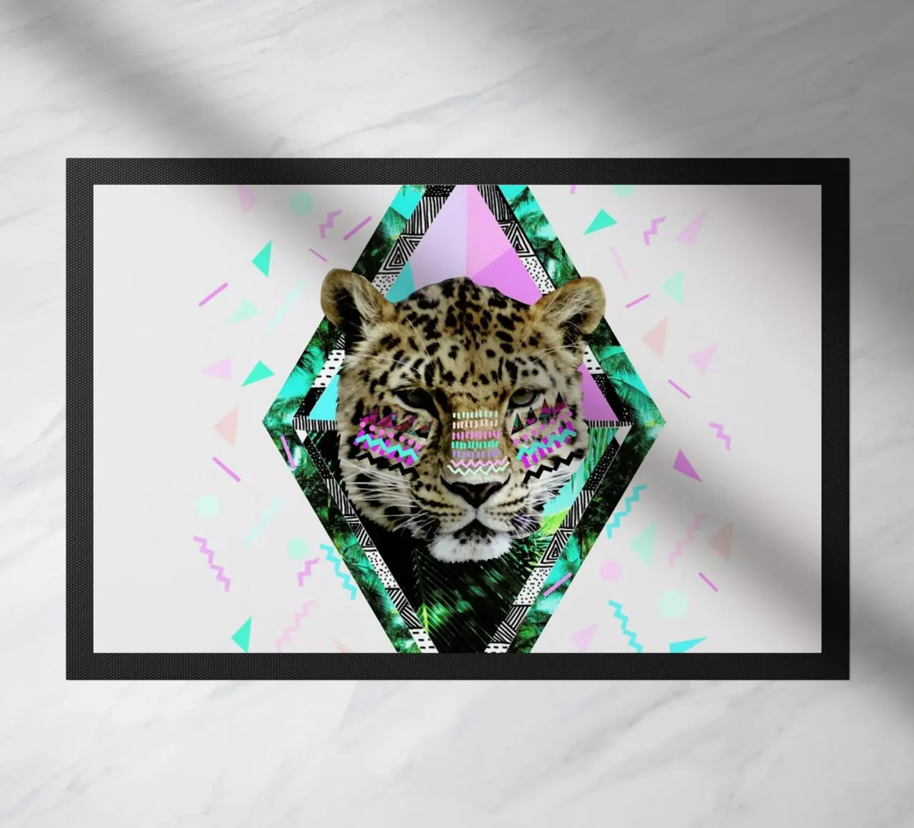 Safari Waves doormat by Kris Tate