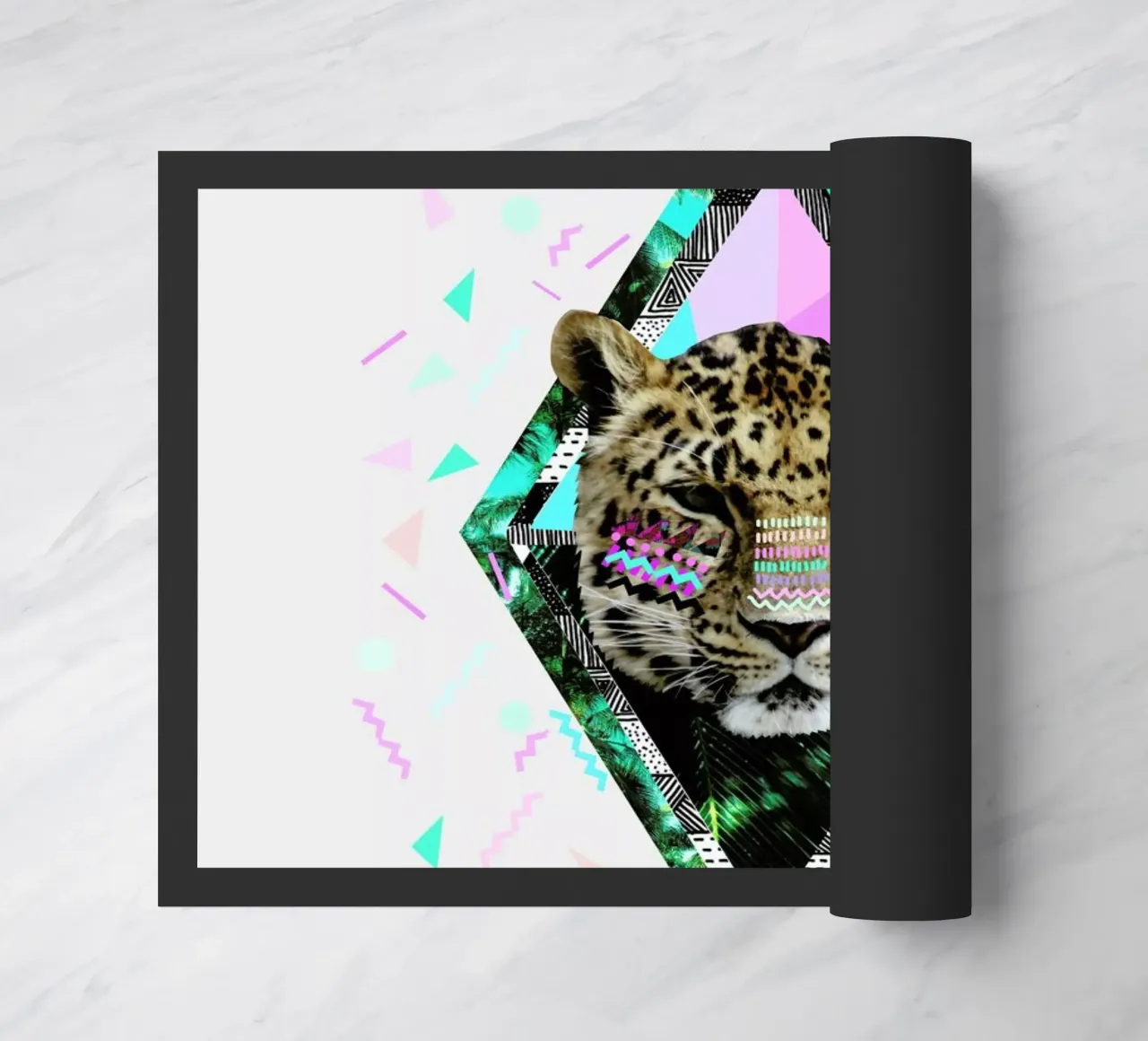 Safari Waves doormat by Kris Tate