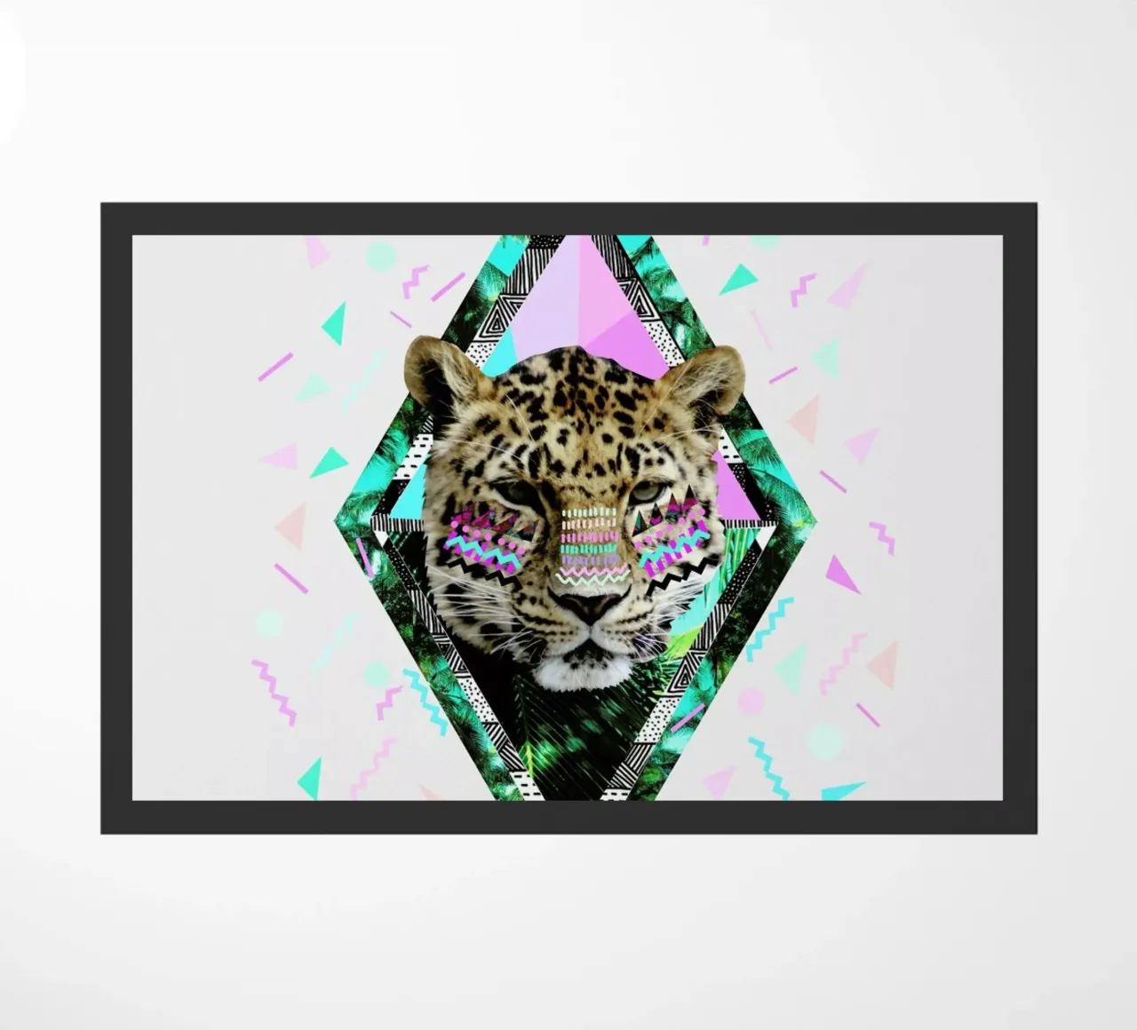 Safari Waves doormat by Kris Tate