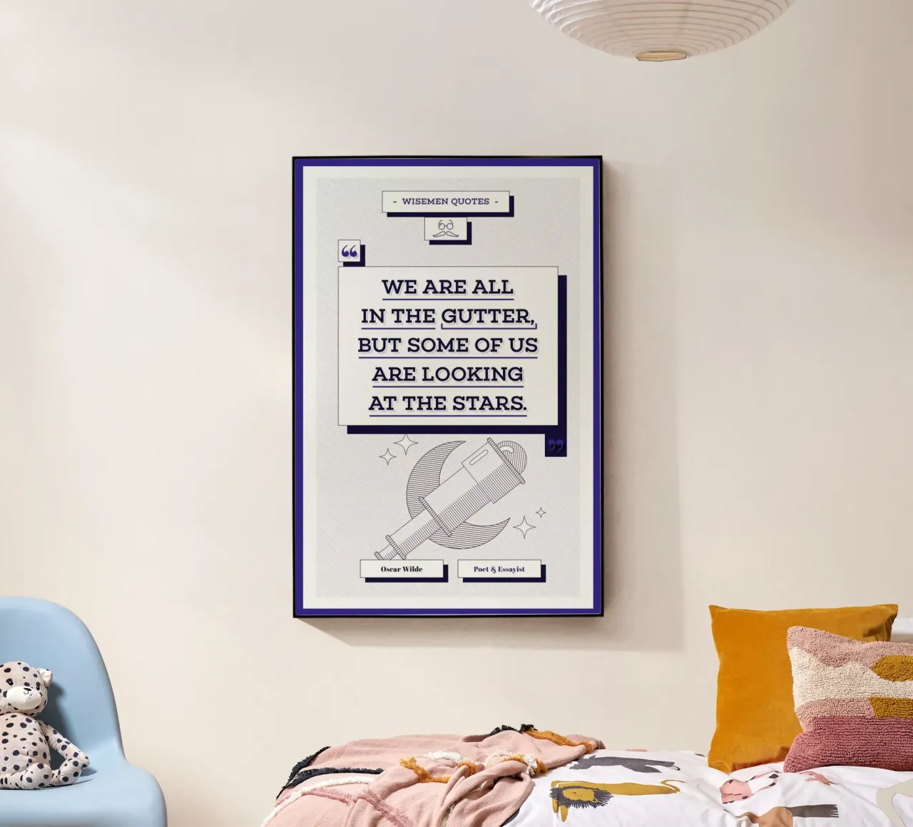 Oscar Wilde plexiglass da Aycan Elijah Yilmaz