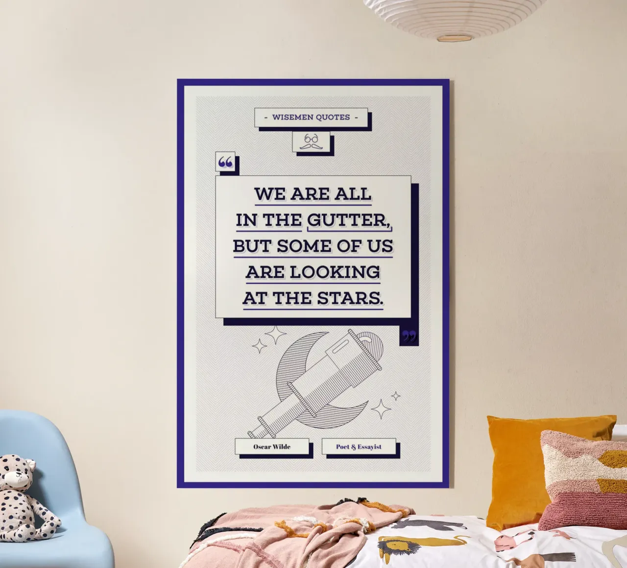 Oscar Wilde plexiglass da Aycan Elijah Yilmaz