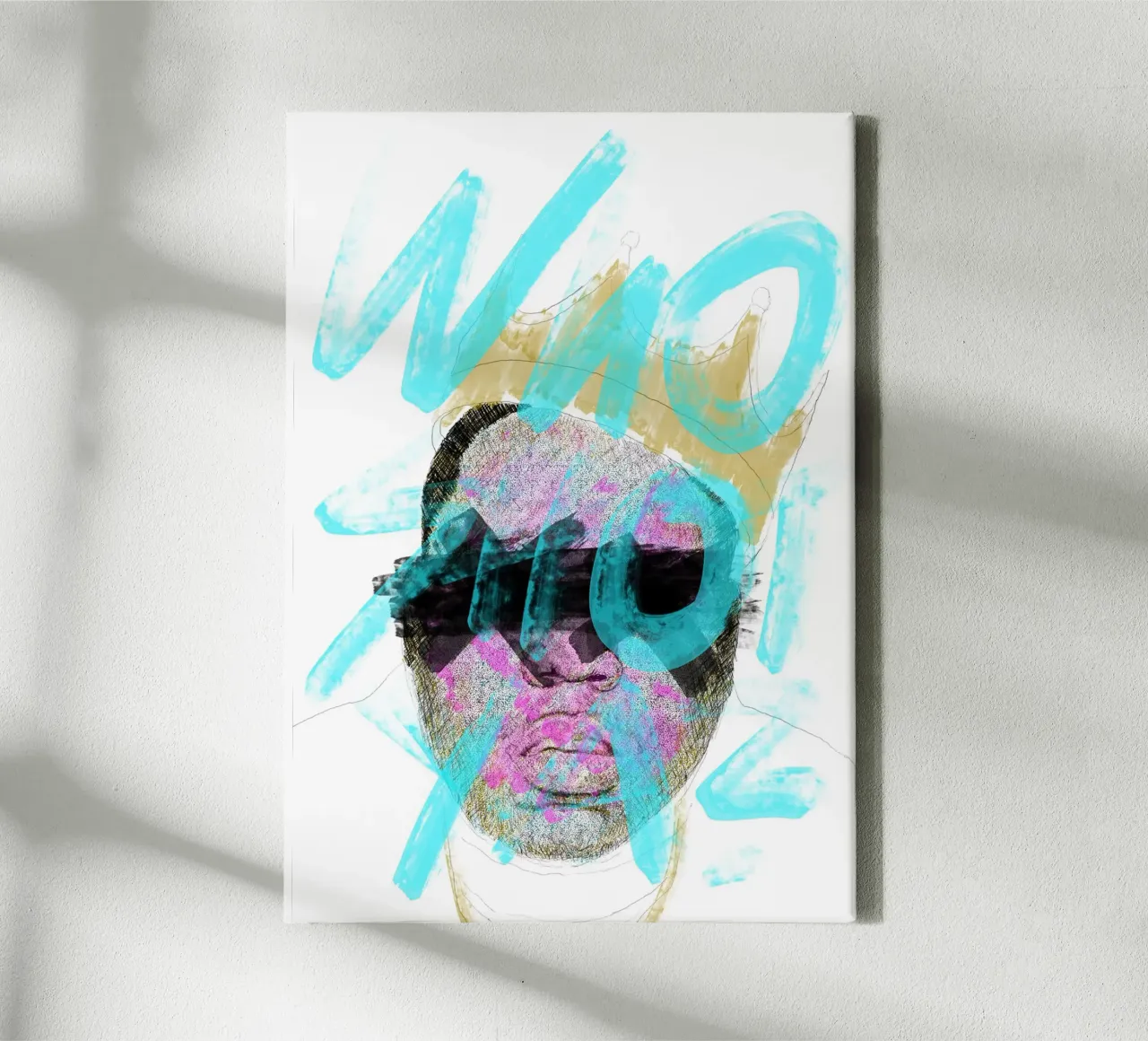 Notorious B.I.G. tela con Cornice a cassetta da DIGIDAVID