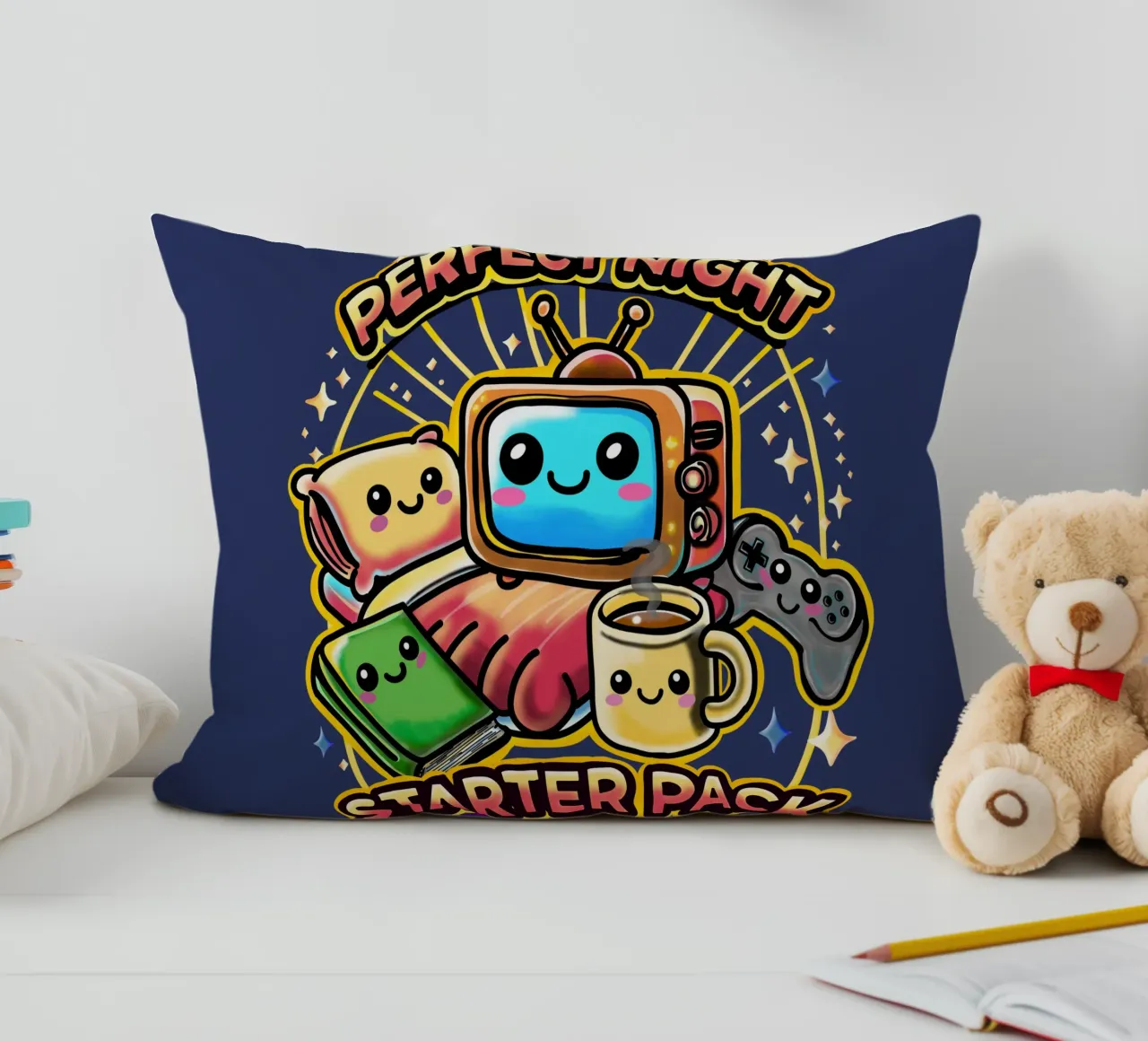 Starter Pack Notte Perfetta cuscino da sillyindustries