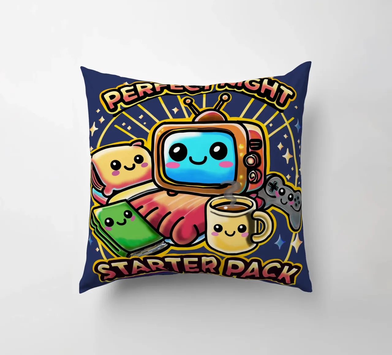 Starter Pack Notte Perfetta cuscino da sillyindustries