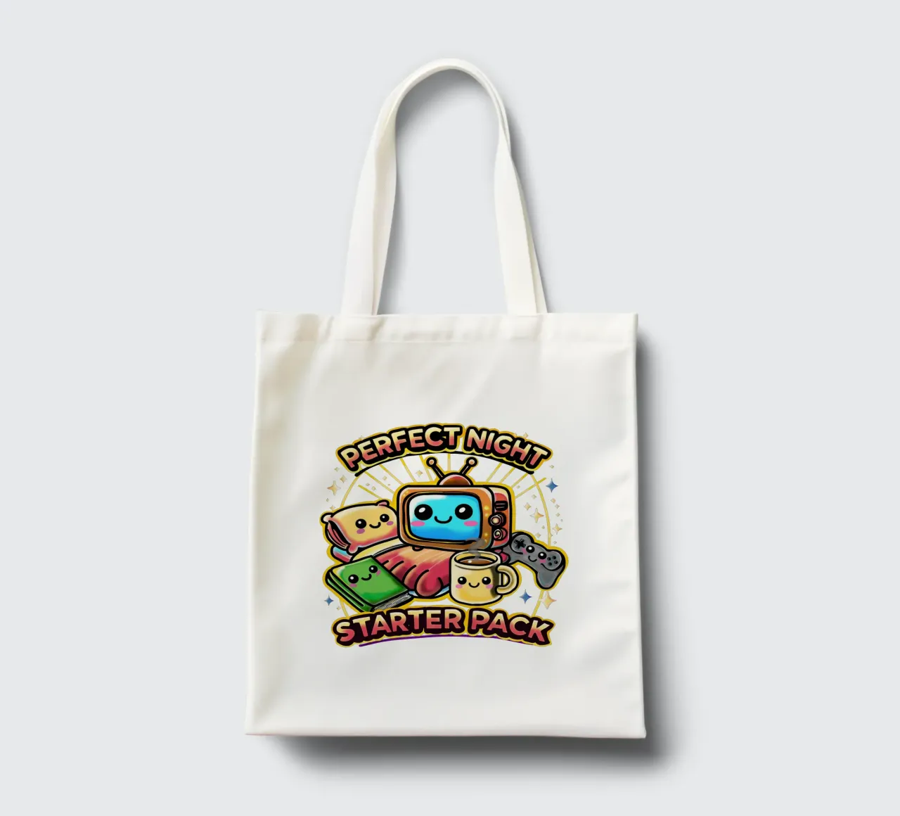 Starter Pack Notte Perfetta borsa in juta da sillyindustries