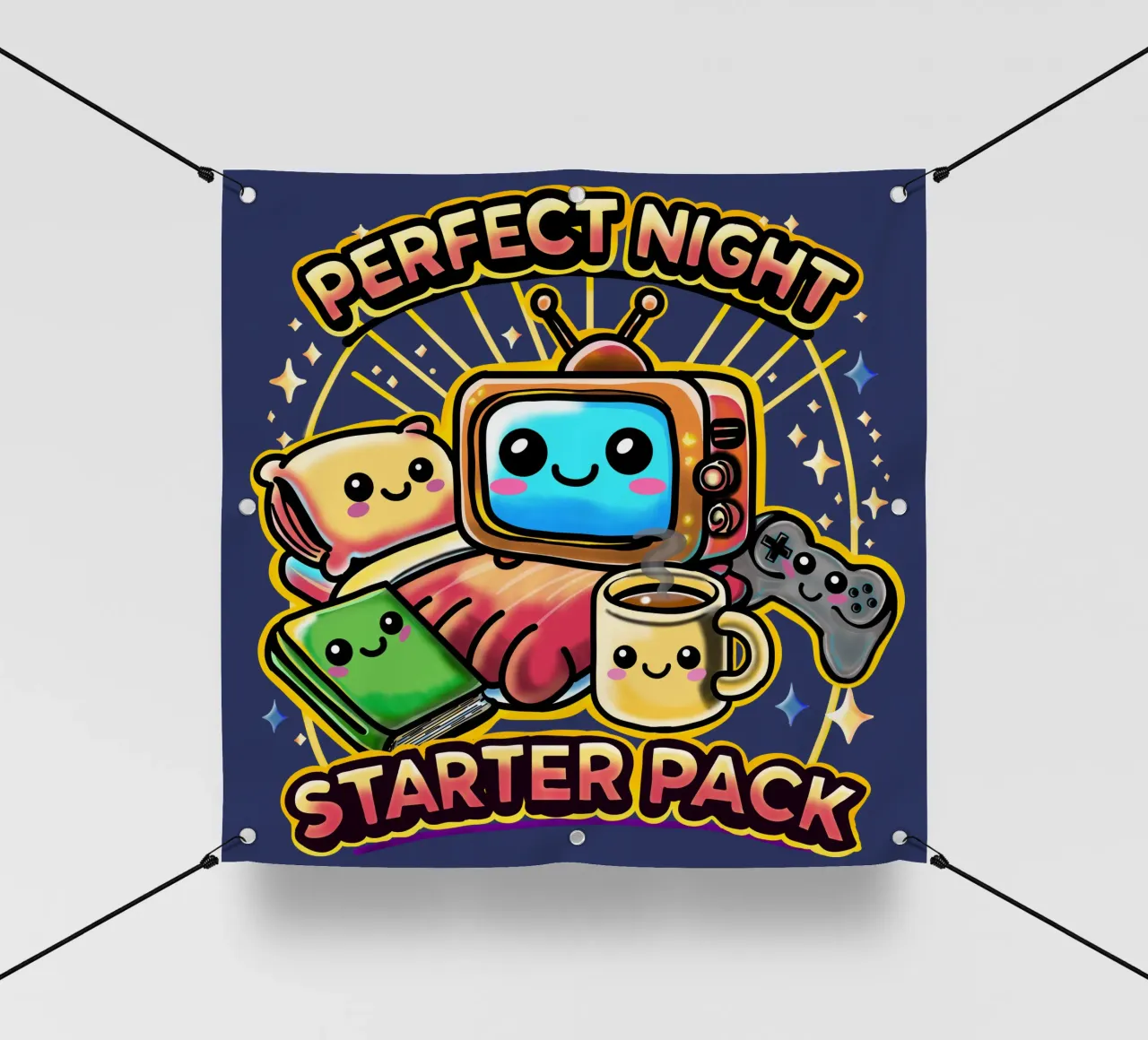 Starter Pack Notte Perfetta telo in pvc da sillyindustries