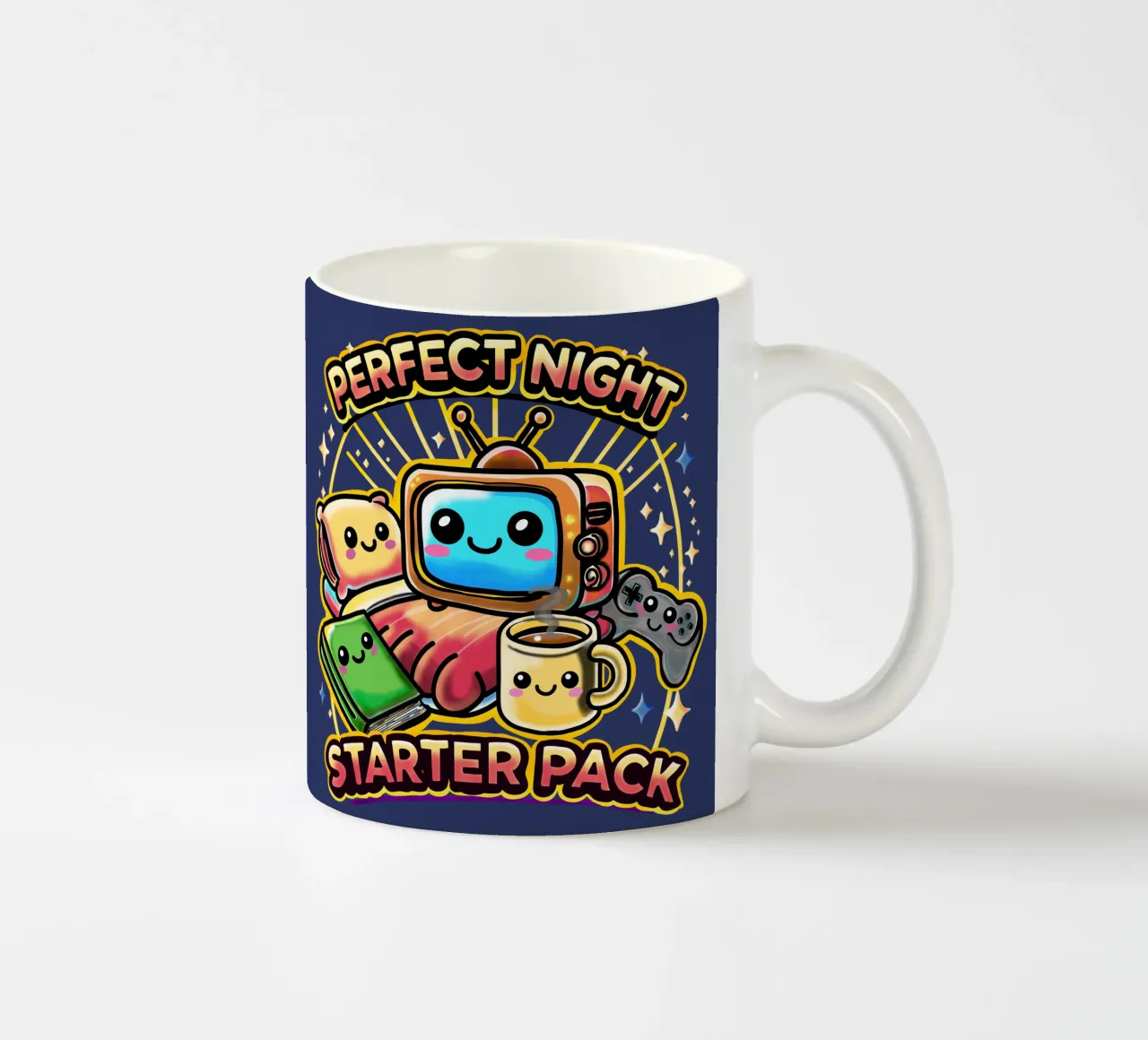 Starter Pack Notte Perfetta tazza in ceramica da sillyindustries